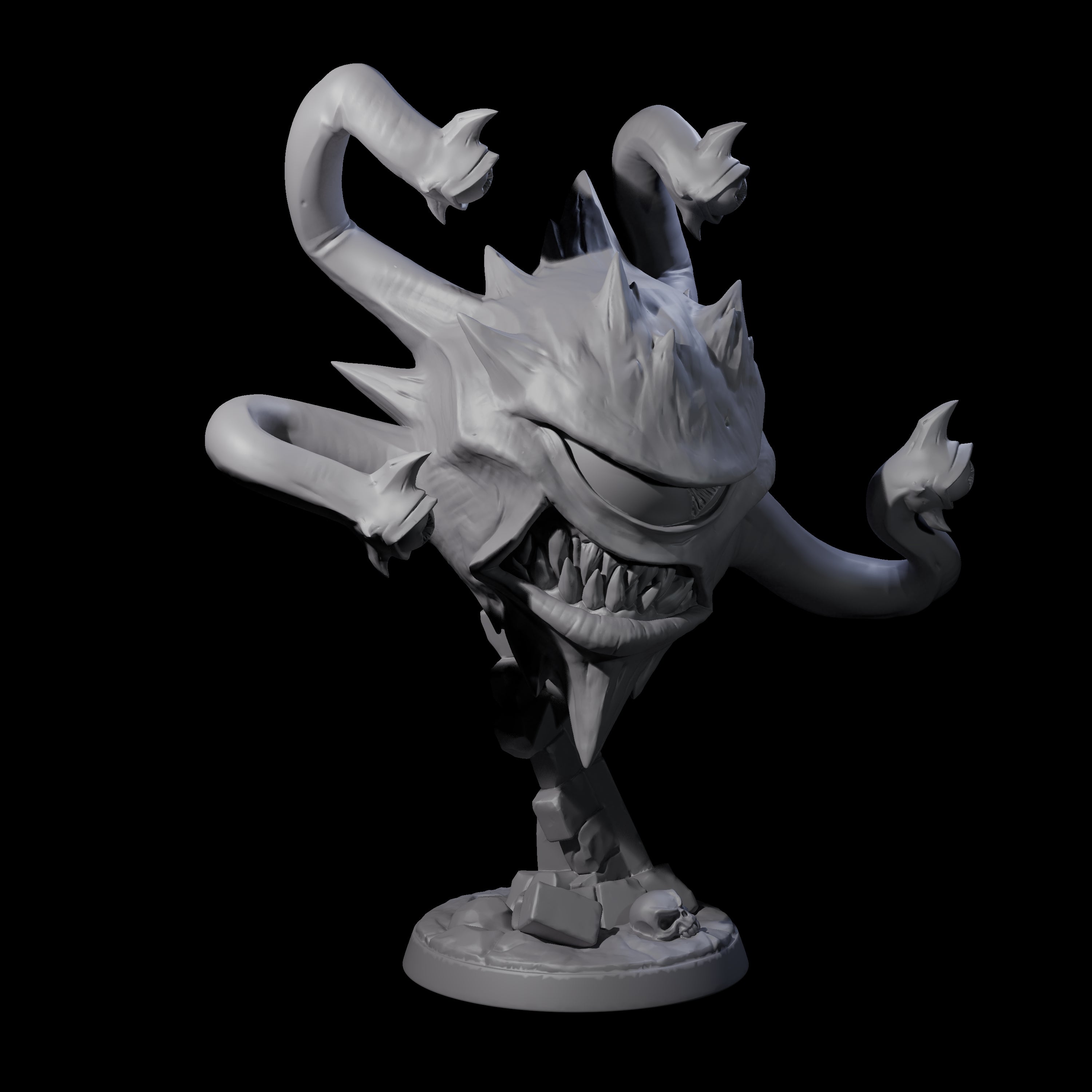 Six Insane Spectators Miniature for Dungeons and Dragons, Pathfinder or other TTRPGs