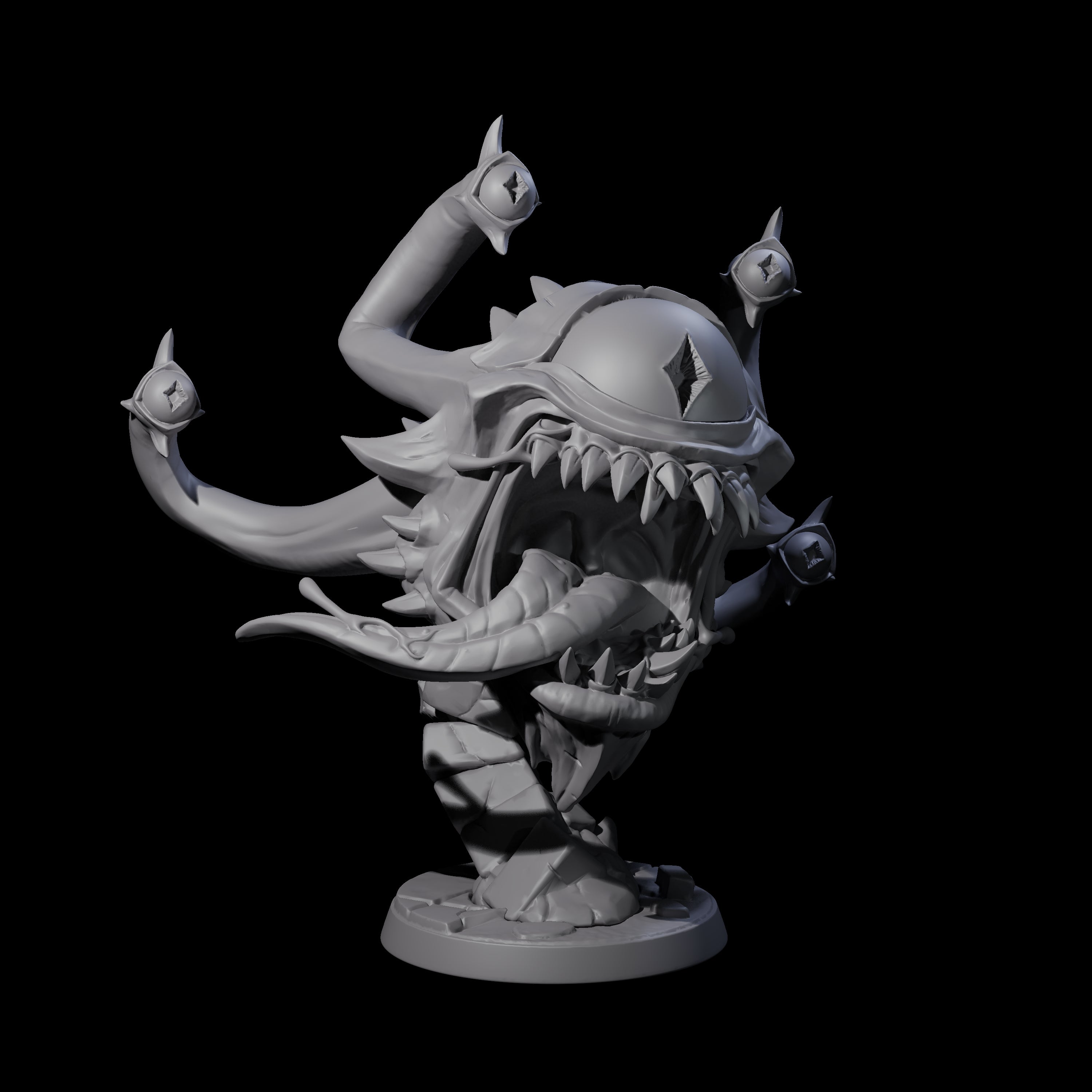 Six Insane Spectators Miniature for Dungeons and Dragons, Pathfinder or other TTRPGs