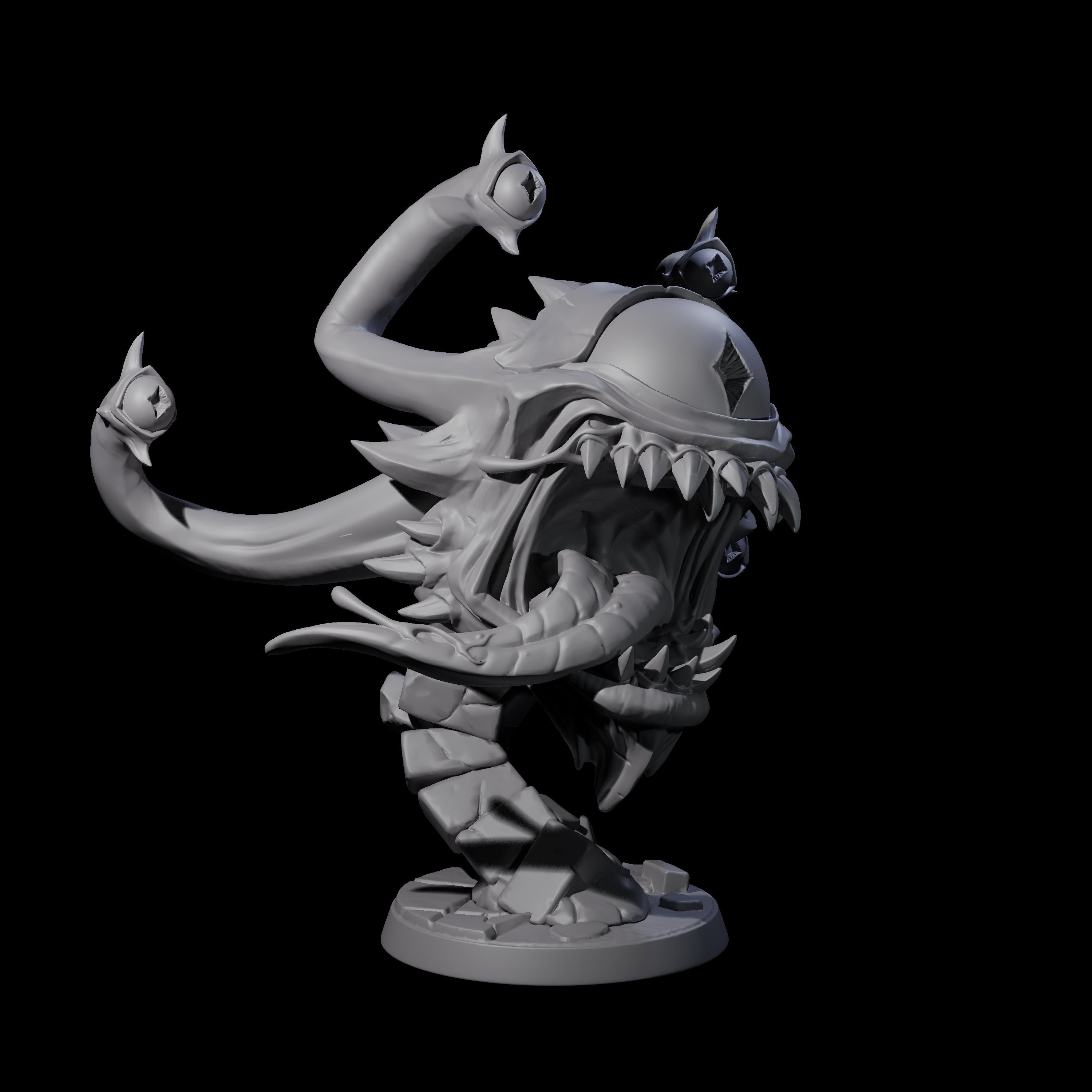 Six Insane Spectators Miniature for Dungeons and Dragons, Pathfinder or other TTRPGs