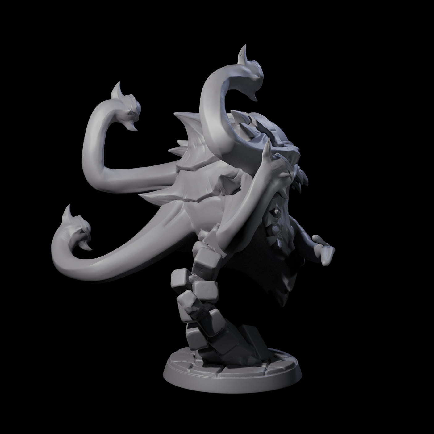 Six Insane Spectators Miniature for Dungeons and Dragons, Pathfinder or other TTRPGs