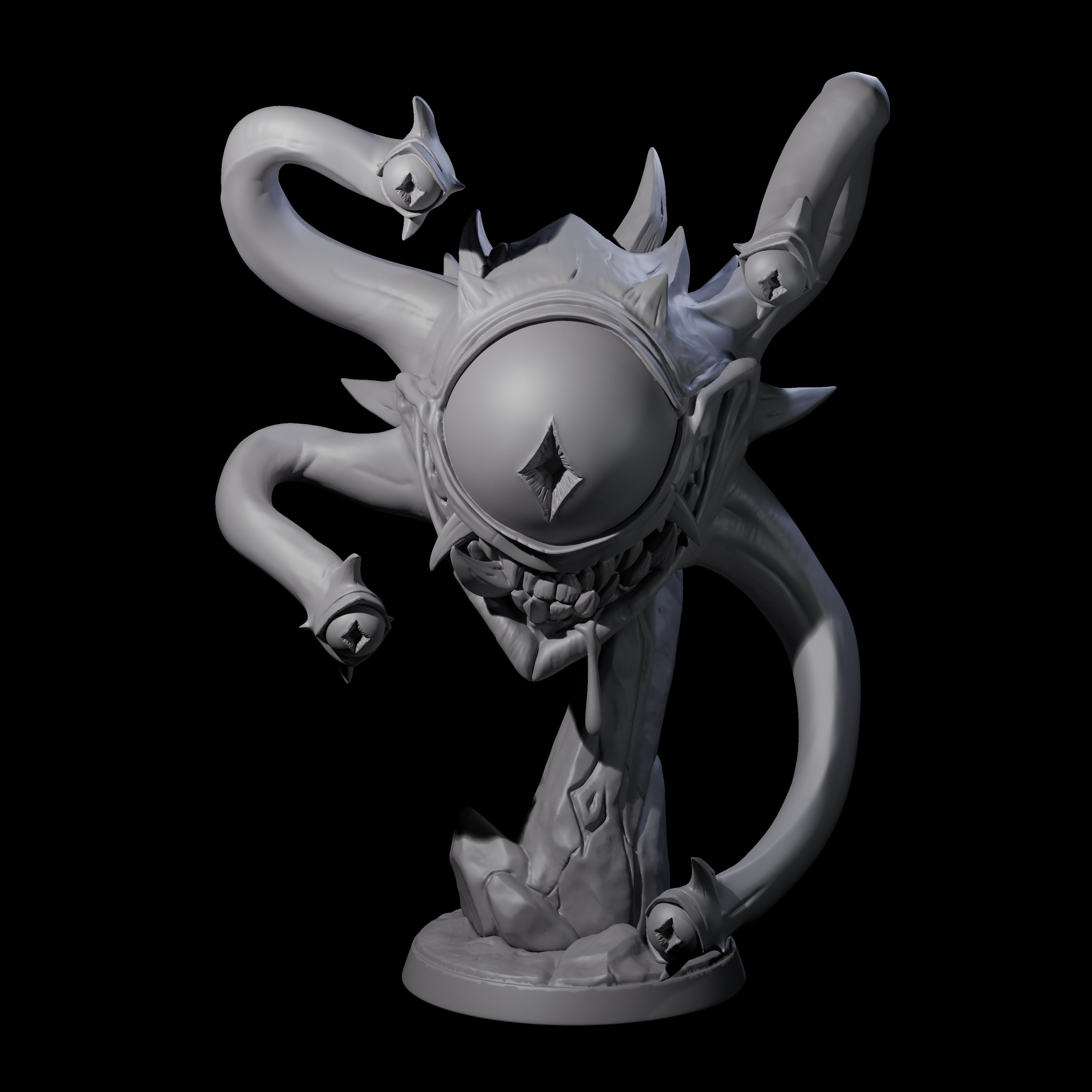 Six Insane Spectators Miniature for Dungeons and Dragons, Pathfinder or other TTRPGs