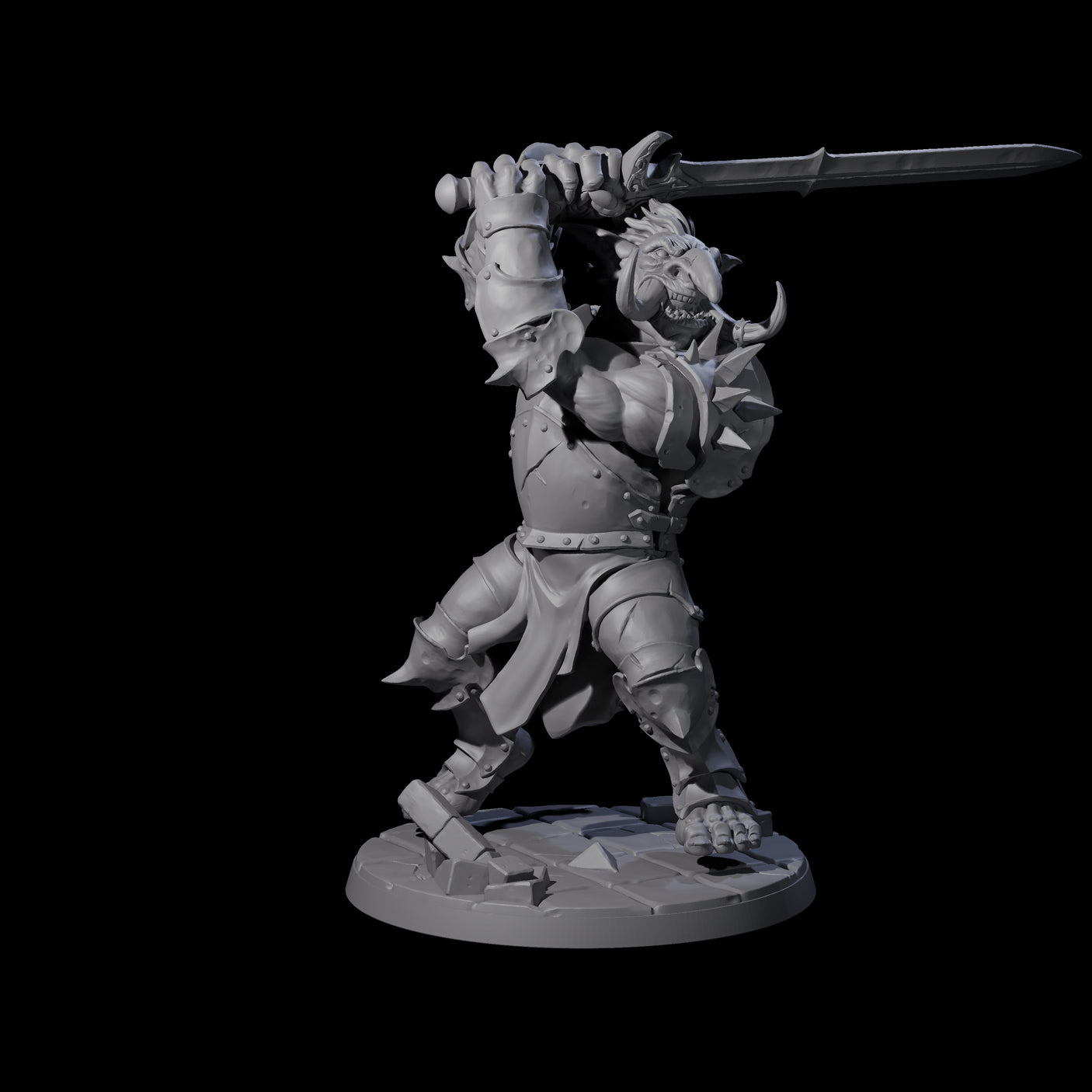 Six Ironkeep Trolls Miniature for Dungeons and Dragons, Pathfinder or other TTRPGs