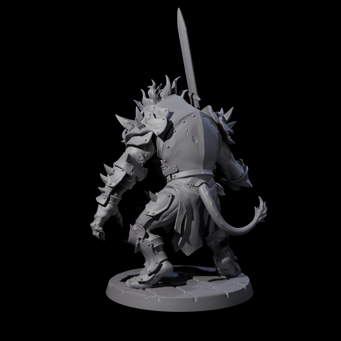 Six Ironkeep Trolls Miniature for Dungeons and Dragons, Pathfinder or other TTRPGs