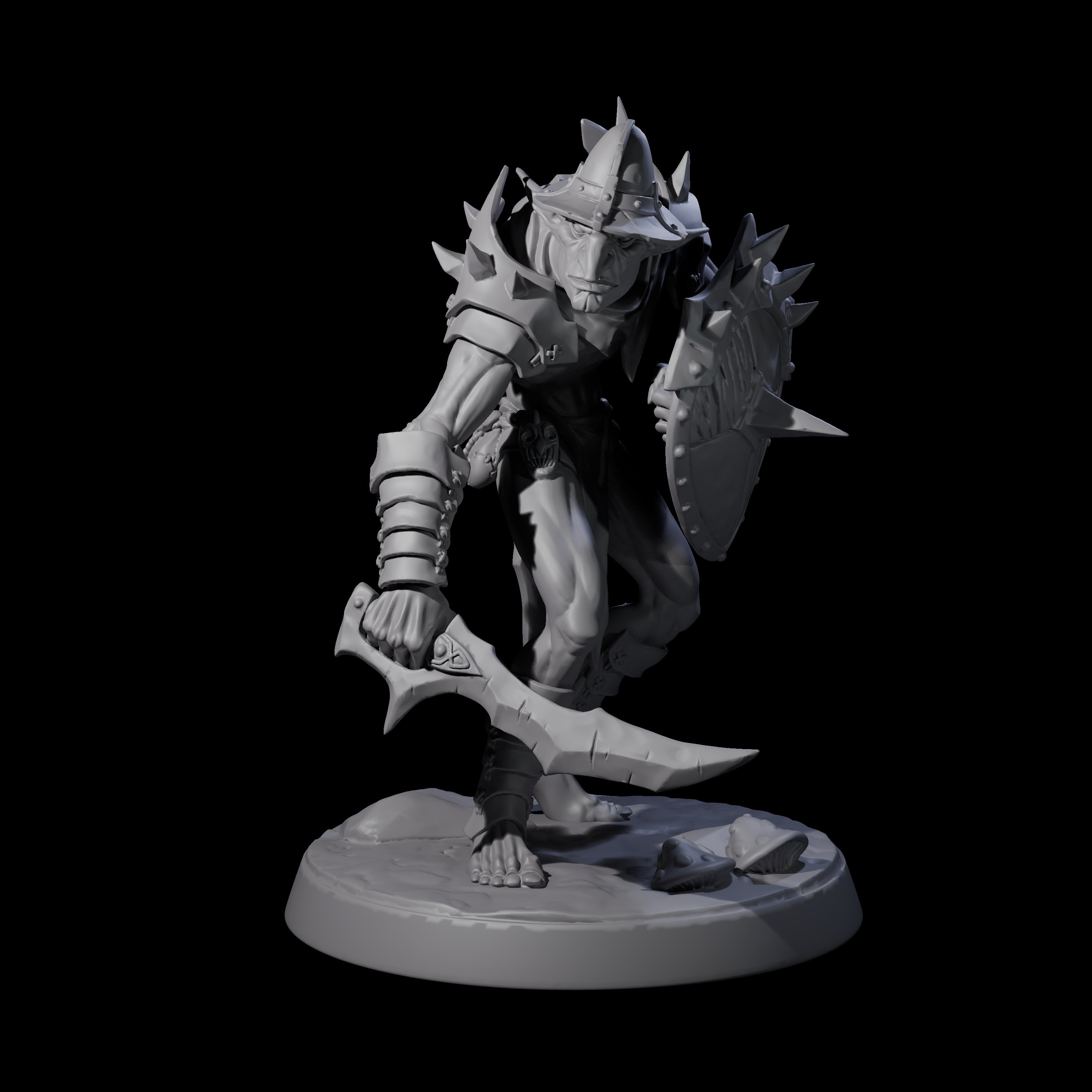 Six Plotting Hobgoblins Miniature for Dungeons and Dragons, Pathfinder or other TTRPGs