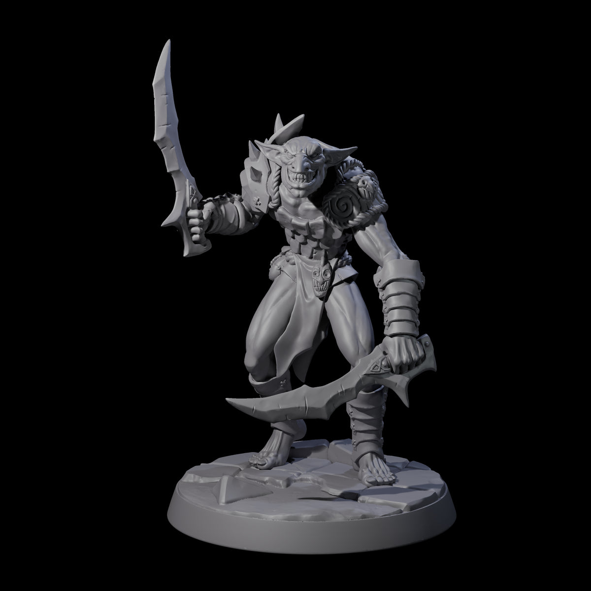 Six Plotting Hobgoblins Miniature for Dungeons and Dragons, Pathfinder or other TTRPGs