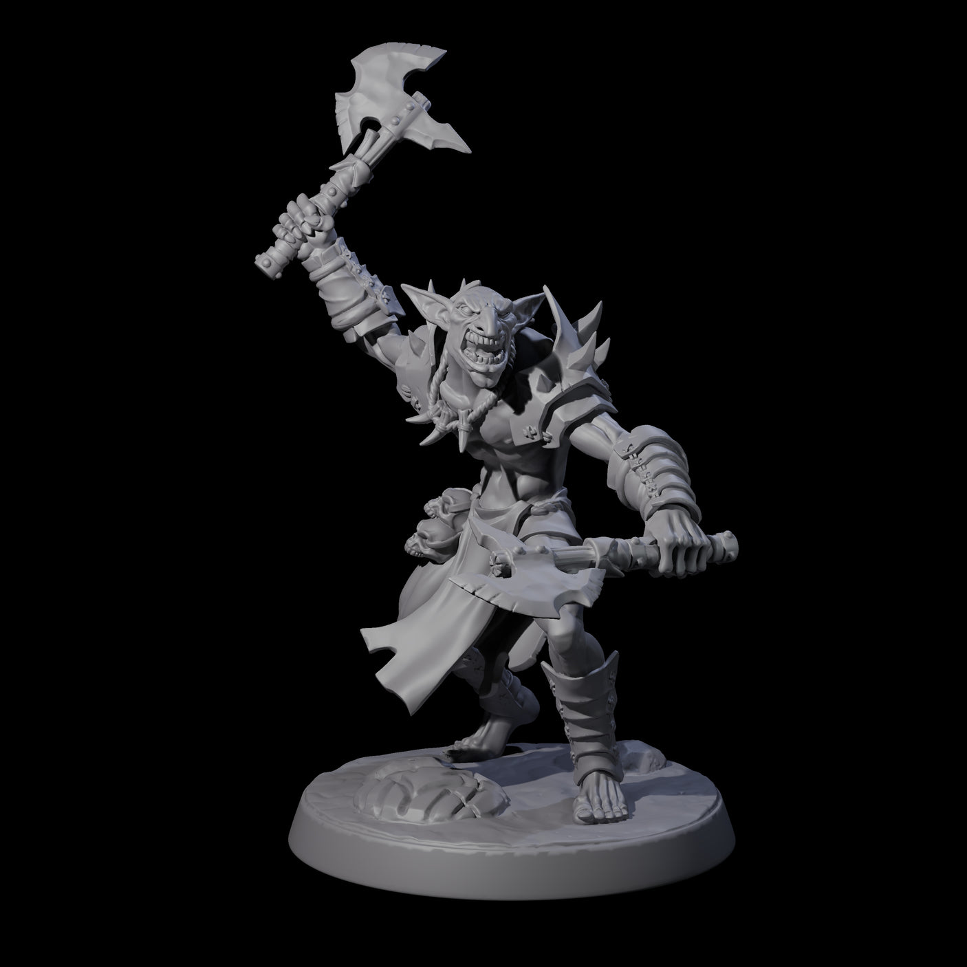 Six Plotting Hobgoblins Miniature for Dungeons and Dragons, Pathfinder or other TTRPGs