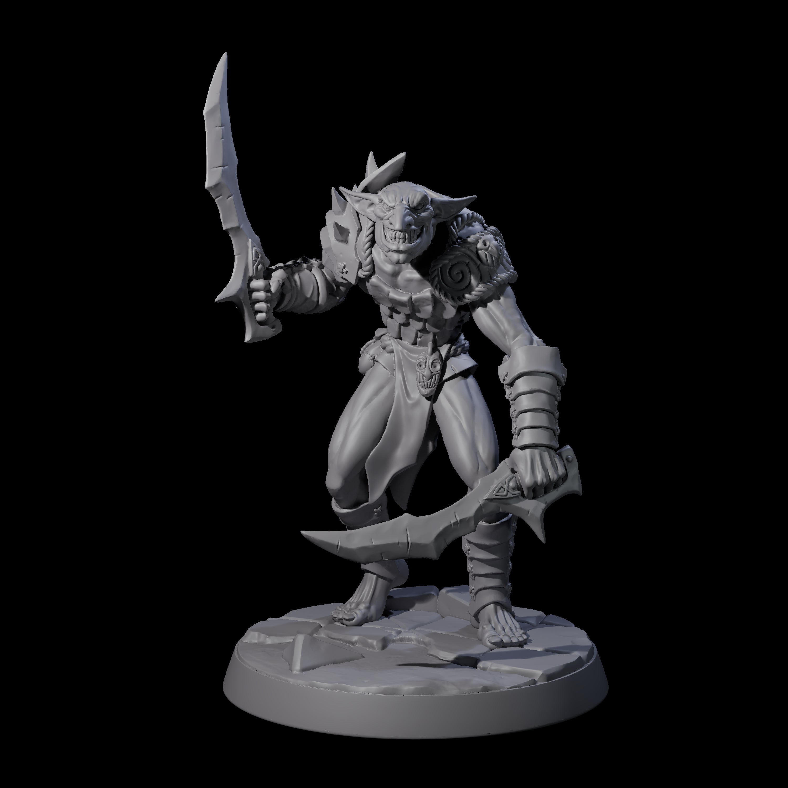 Six Plotting Hobgoblins Miniature for Dungeons and Dragons, Pathfinder or other TTRPGs