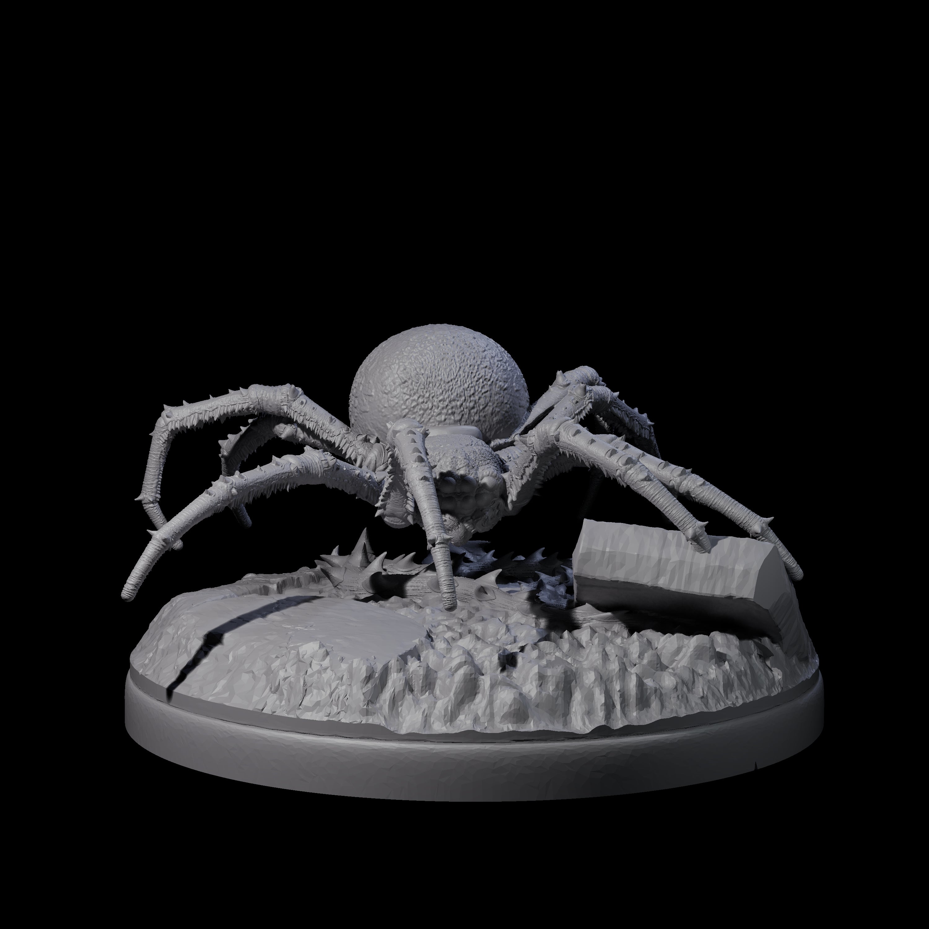 Six Skittering Cave Spiders Miniature for Dungeons and Dragons, Pathfinder or other TTRPGs