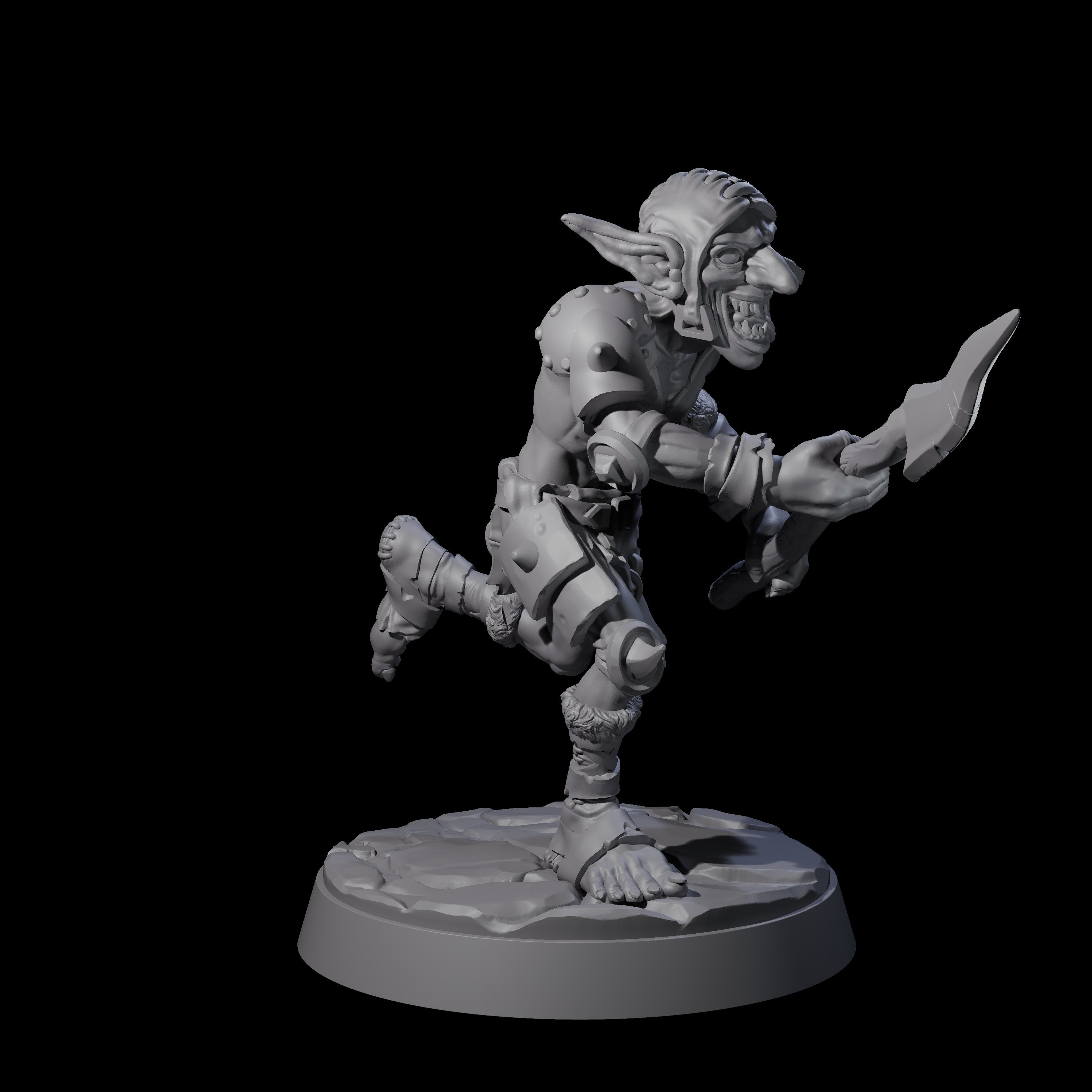 Six Sneaky Goblins Miniature for Dungeons and Dragons, Pathfinder or other TTRPGs