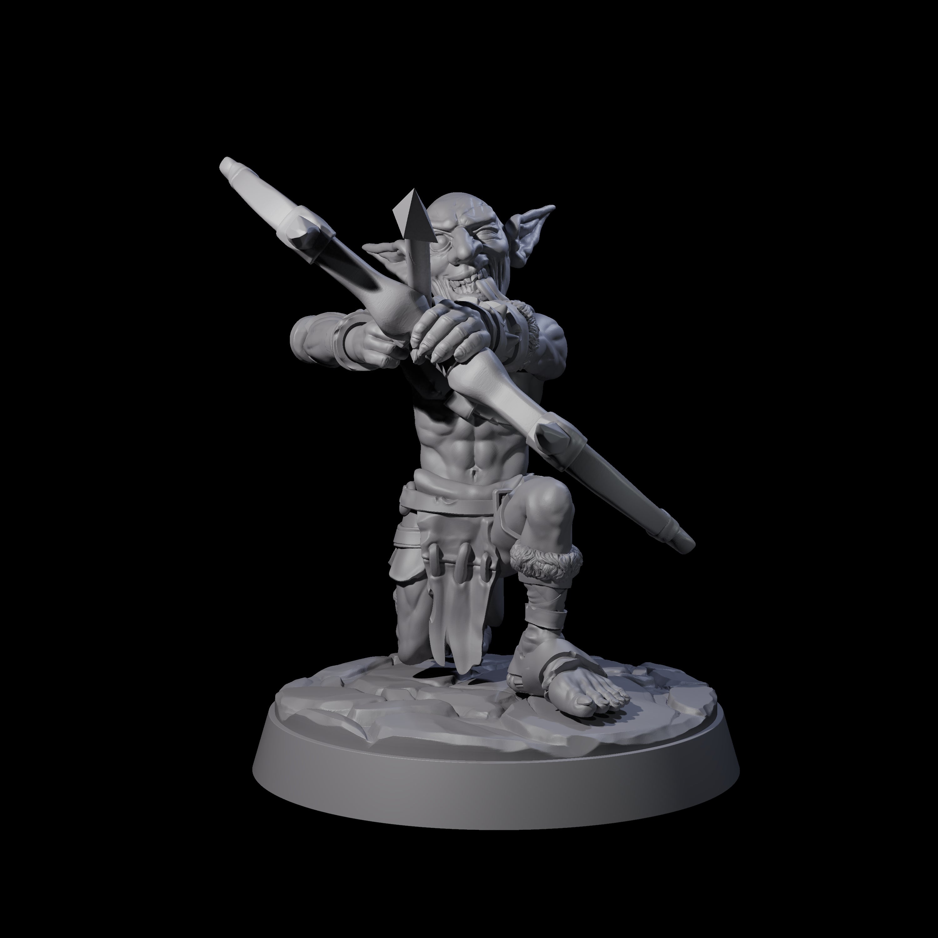 Six Sneaky Goblins Miniature for Dungeons and Dragons, Pathfinder or other TTRPGs