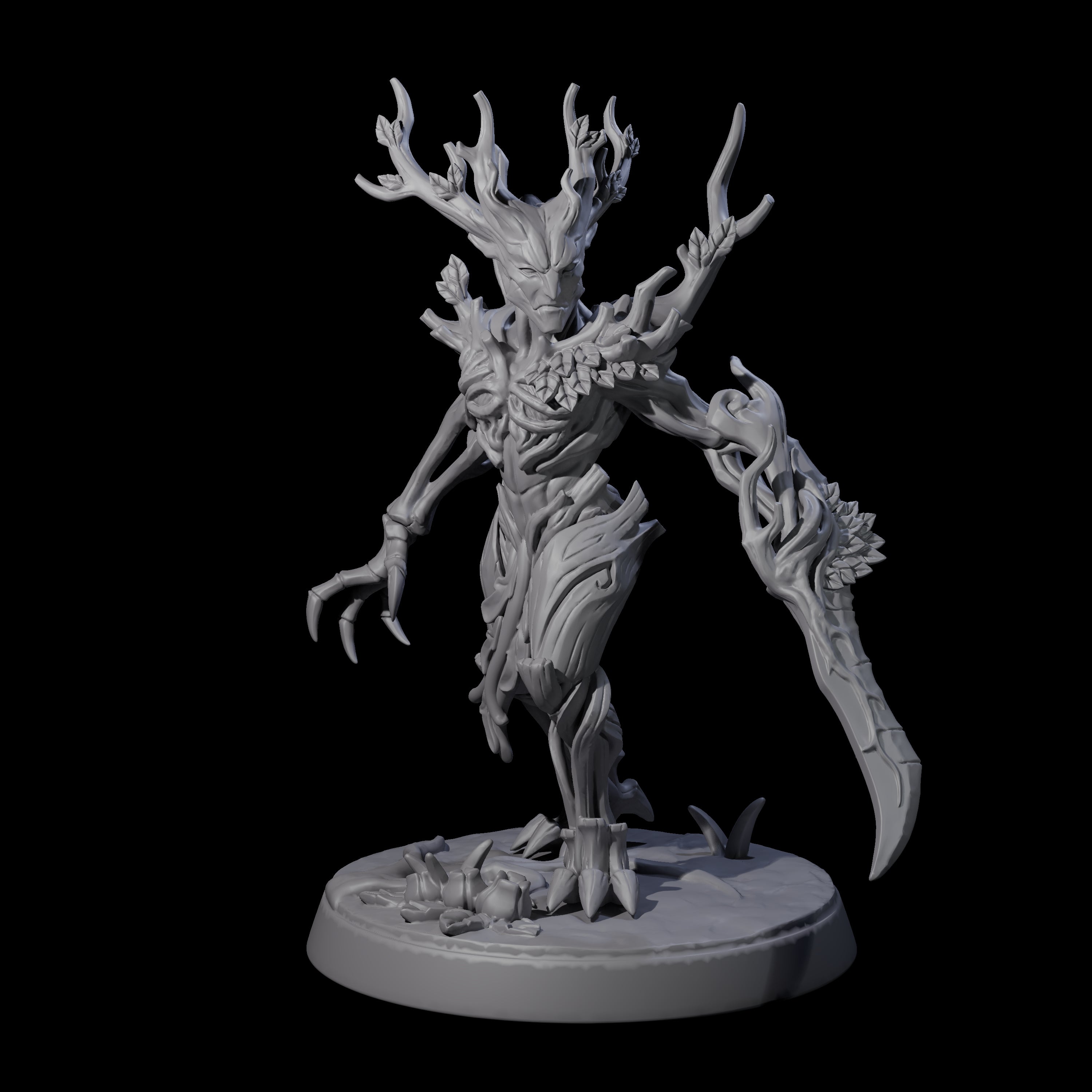 Six Thorny Twig Blights Miniature for Dungeons and Dragons, Pathfinder or other TTRPGs