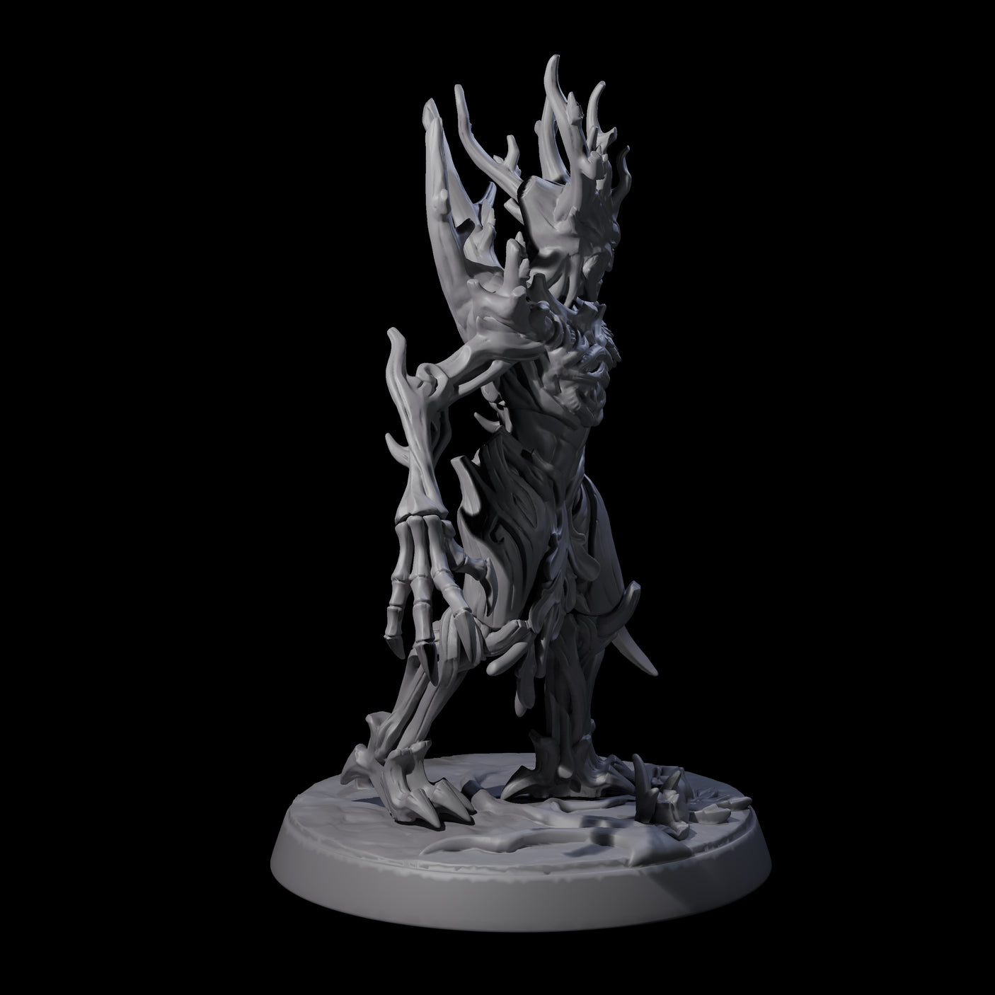 Six Thorny Twig Blights Miniature for Dungeons and Dragons, Pathfinder or other TTRPGs