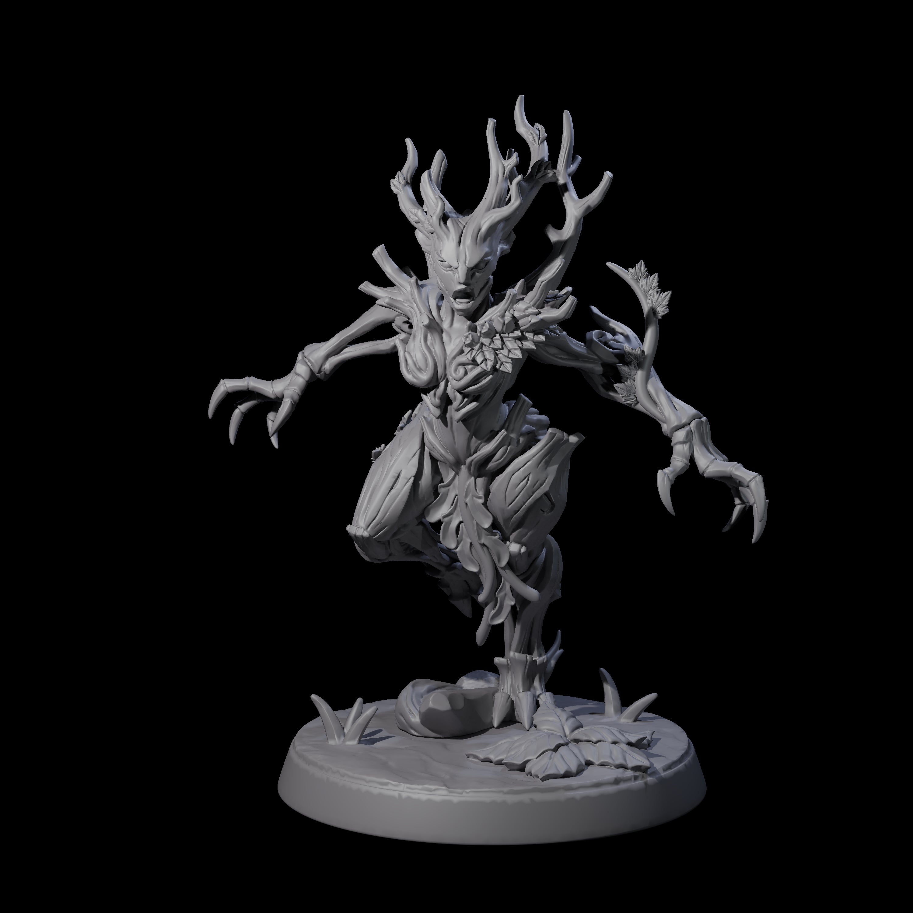 Six Thorny Twig Blights Miniature for Dungeons and Dragons, Pathfinder or other TTRPGs