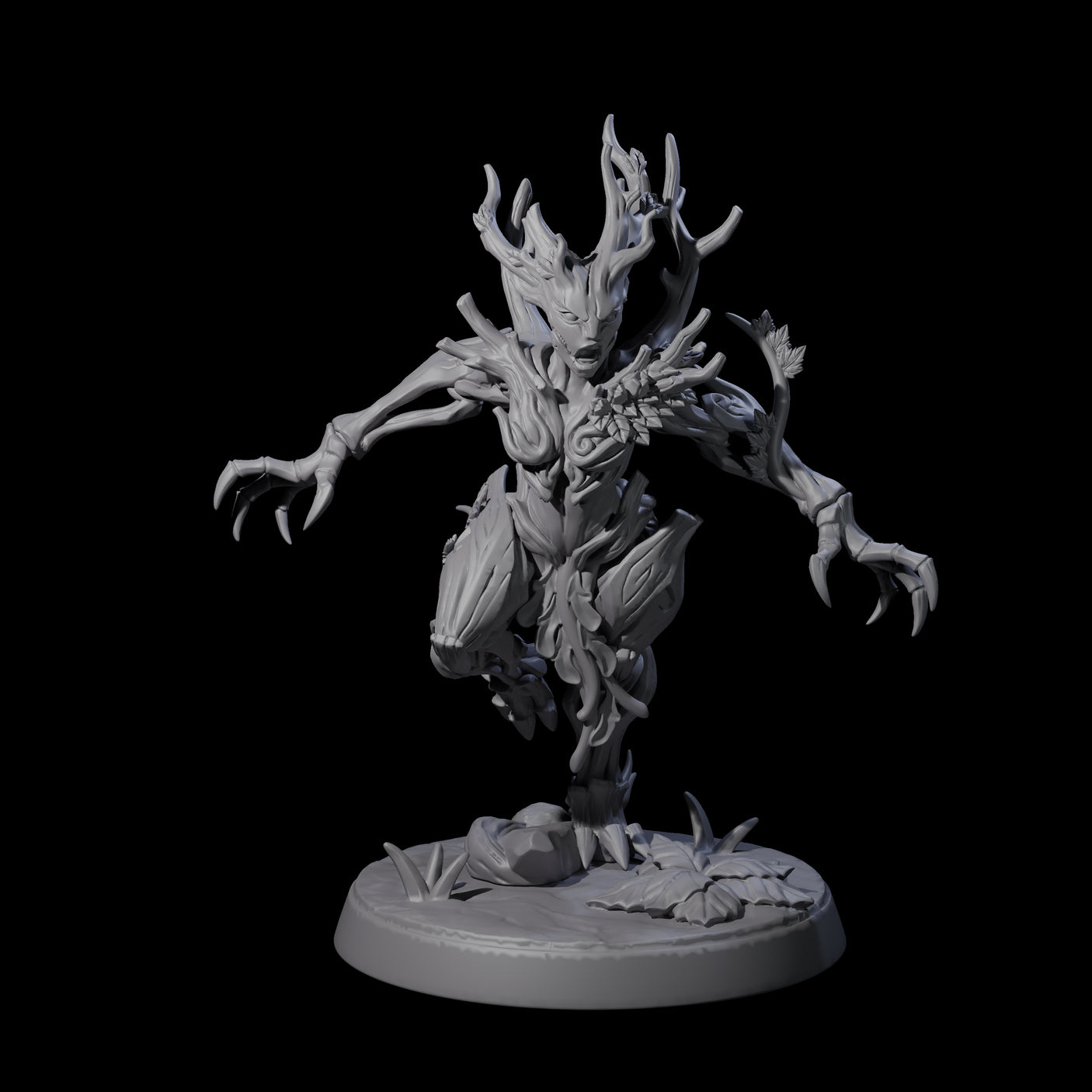 Six Thorny Twig Blights Miniature for Dungeons and Dragons, Pathfinder or other TTRPGs