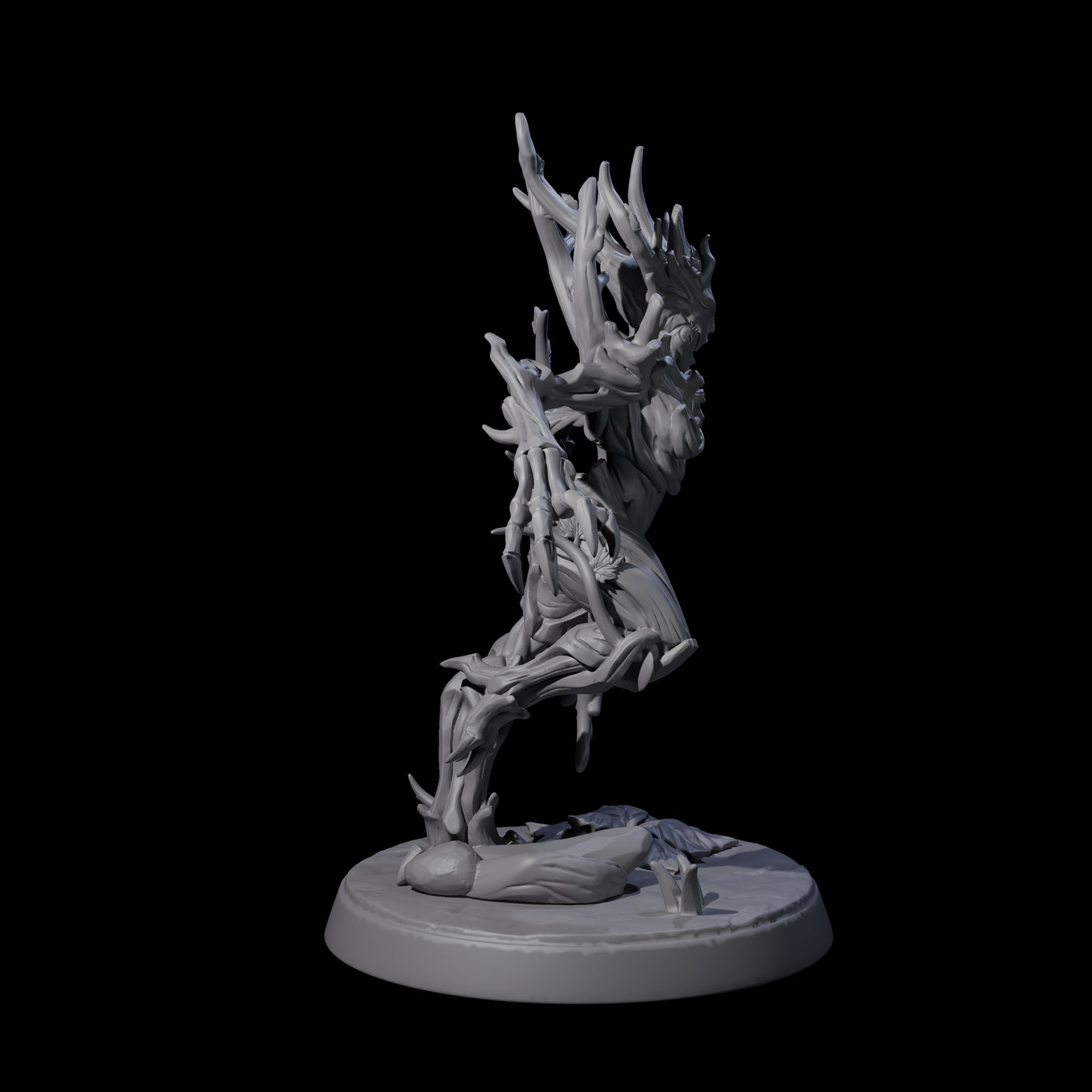 Six Thorny Twig Blights Miniature for Dungeons and Dragons, Pathfinder or other TTRPGs