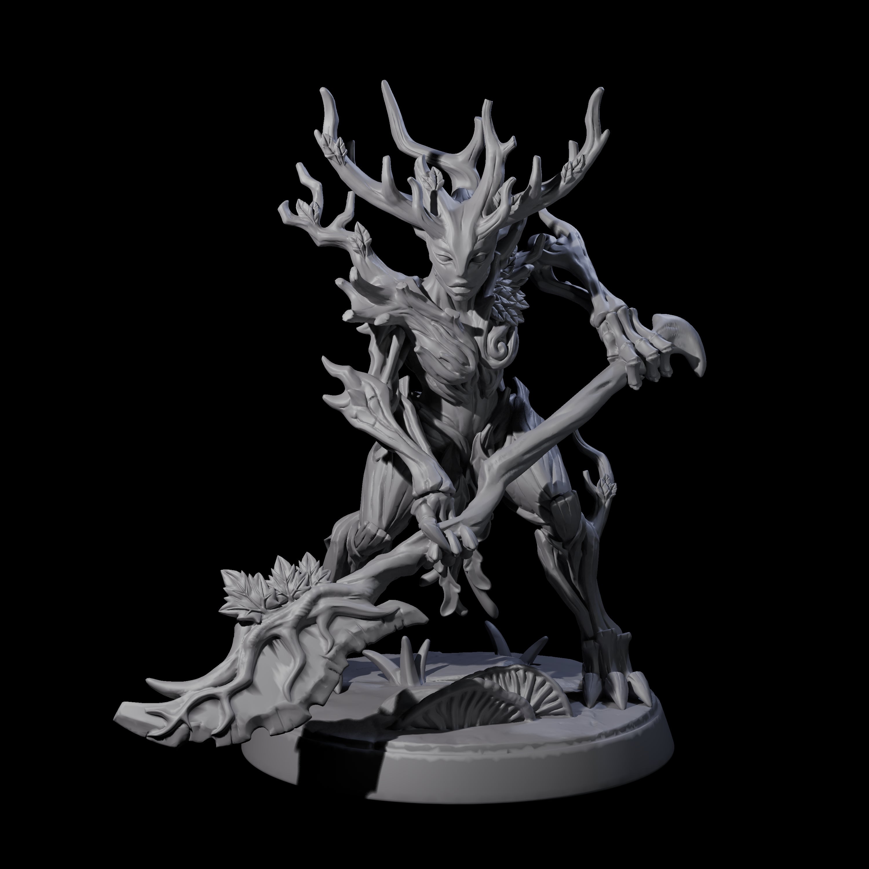 Six Thorny Twig Blights Miniature for Dungeons and Dragons, Pathfinder or other TTRPGs