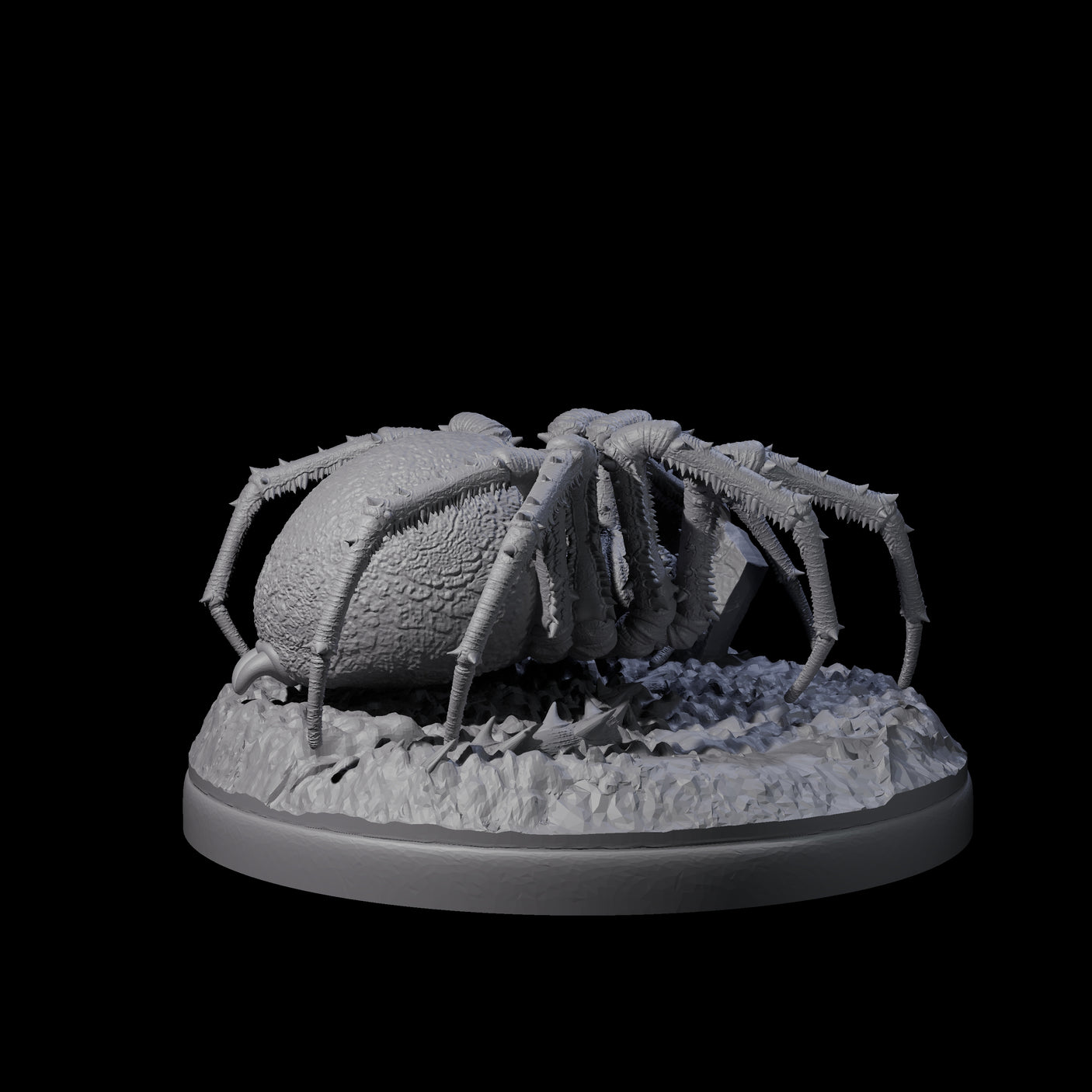 Skittering Cave Spider B Miniature for Dungeons and Dragons, Pathfinder or other TTRPGs