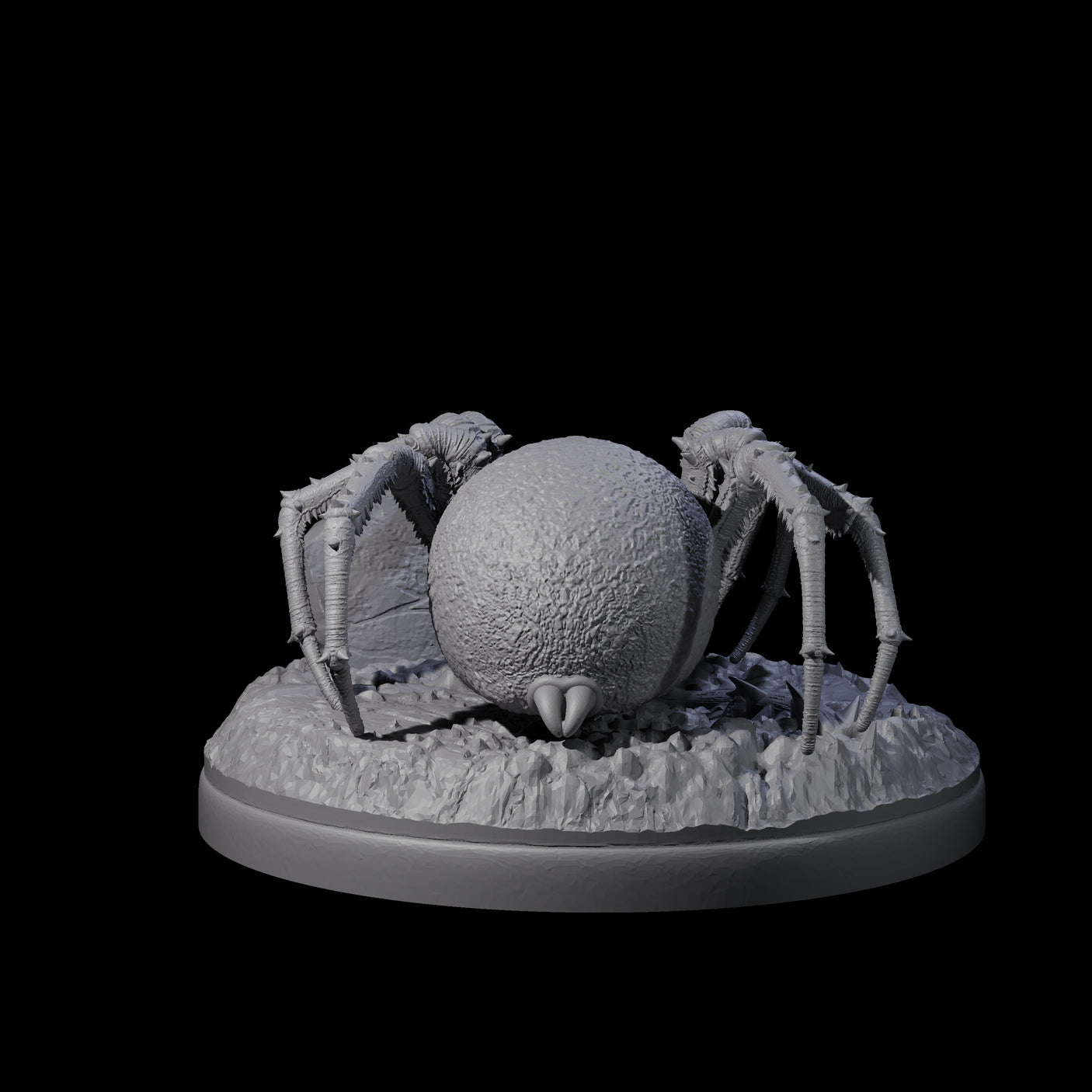 Skittering Cave Spider B Miniature for Dungeons and Dragons, Pathfinder or other TTRPGs