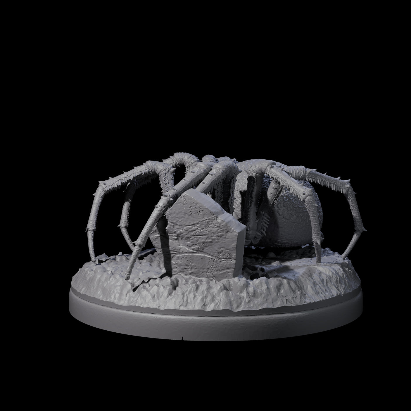 Skittering Cave Spider B Miniature for Dungeons and Dragons, Pathfinder or other TTRPGs