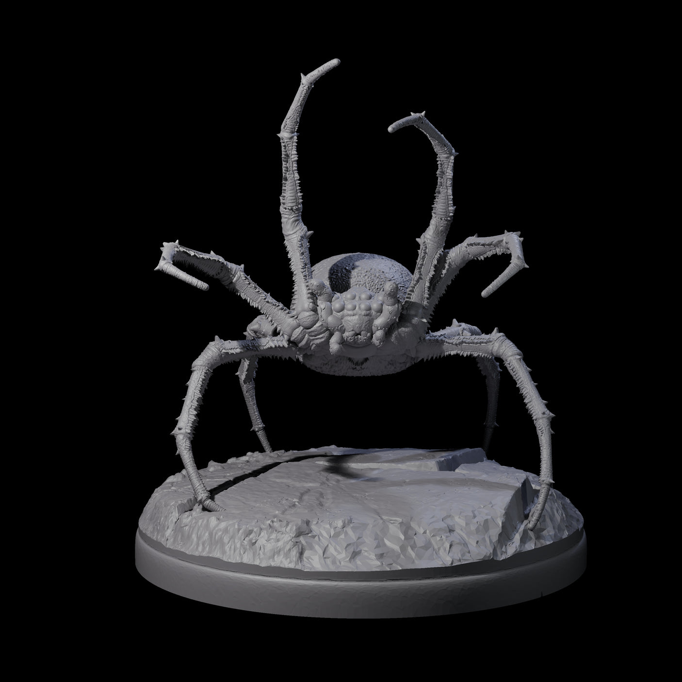 Skittering Cave Spider C Miniature for Dungeons and Dragons, Pathfinder or other TTRPGs