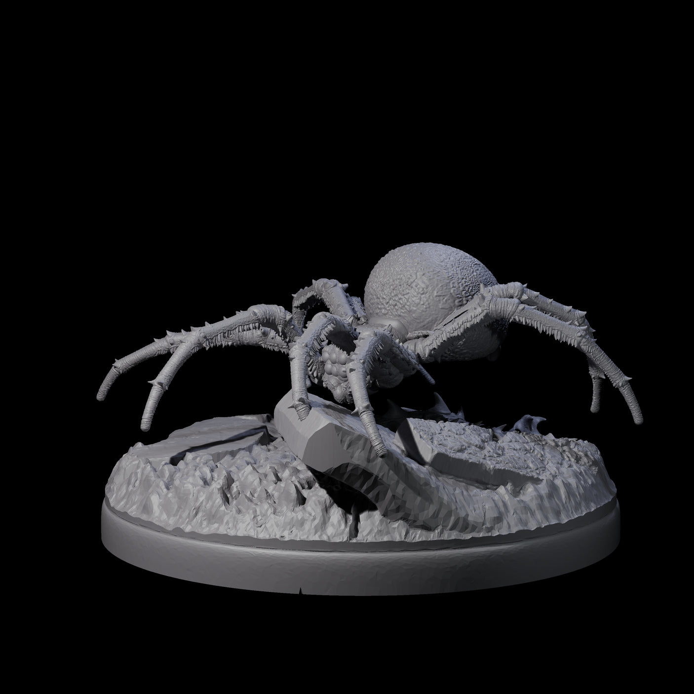 Skittering Cave Spider F Miniature for Dungeons and Dragons, Pathfinder or other TTRPGs