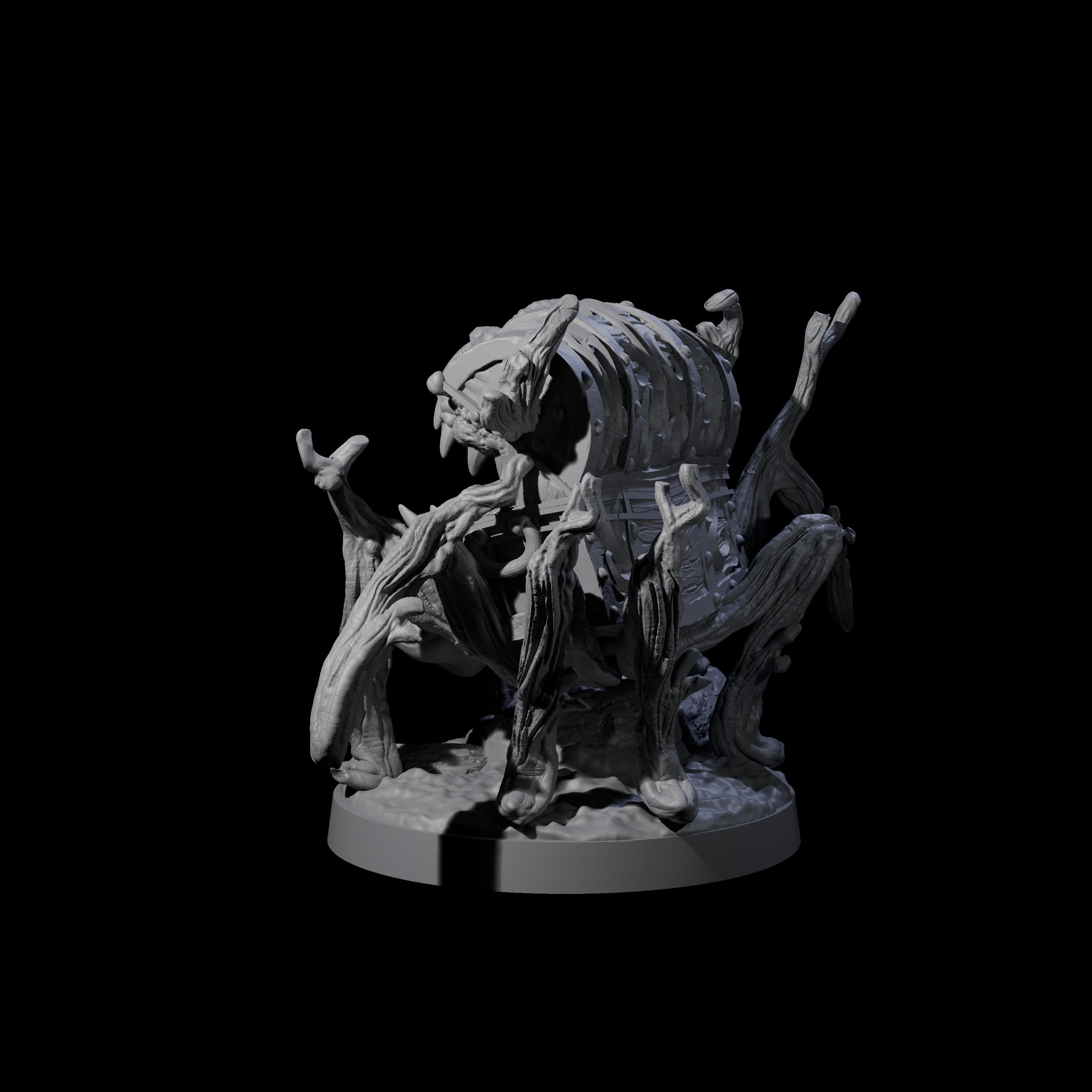 Skittering Chest Mimic Miniature for Dungeons and Dragons, Pathfinder or other TTRPGs