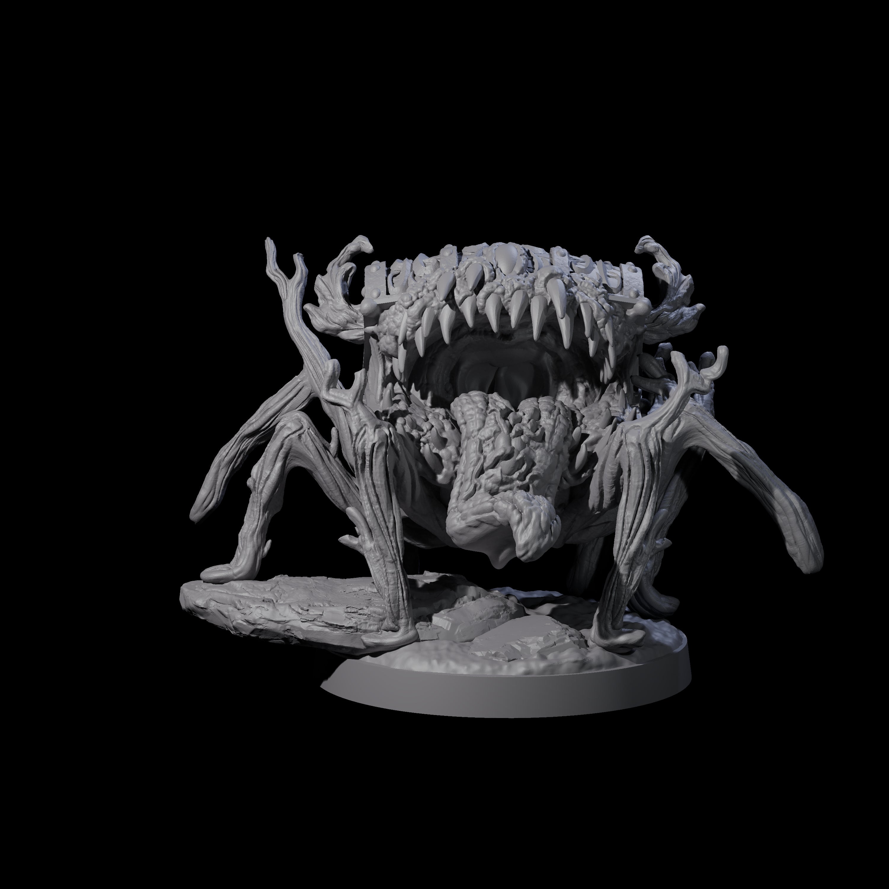 Skittering Chest Mimic Miniature for Dungeons and Dragons, Pathfinder or other TTRPGs
