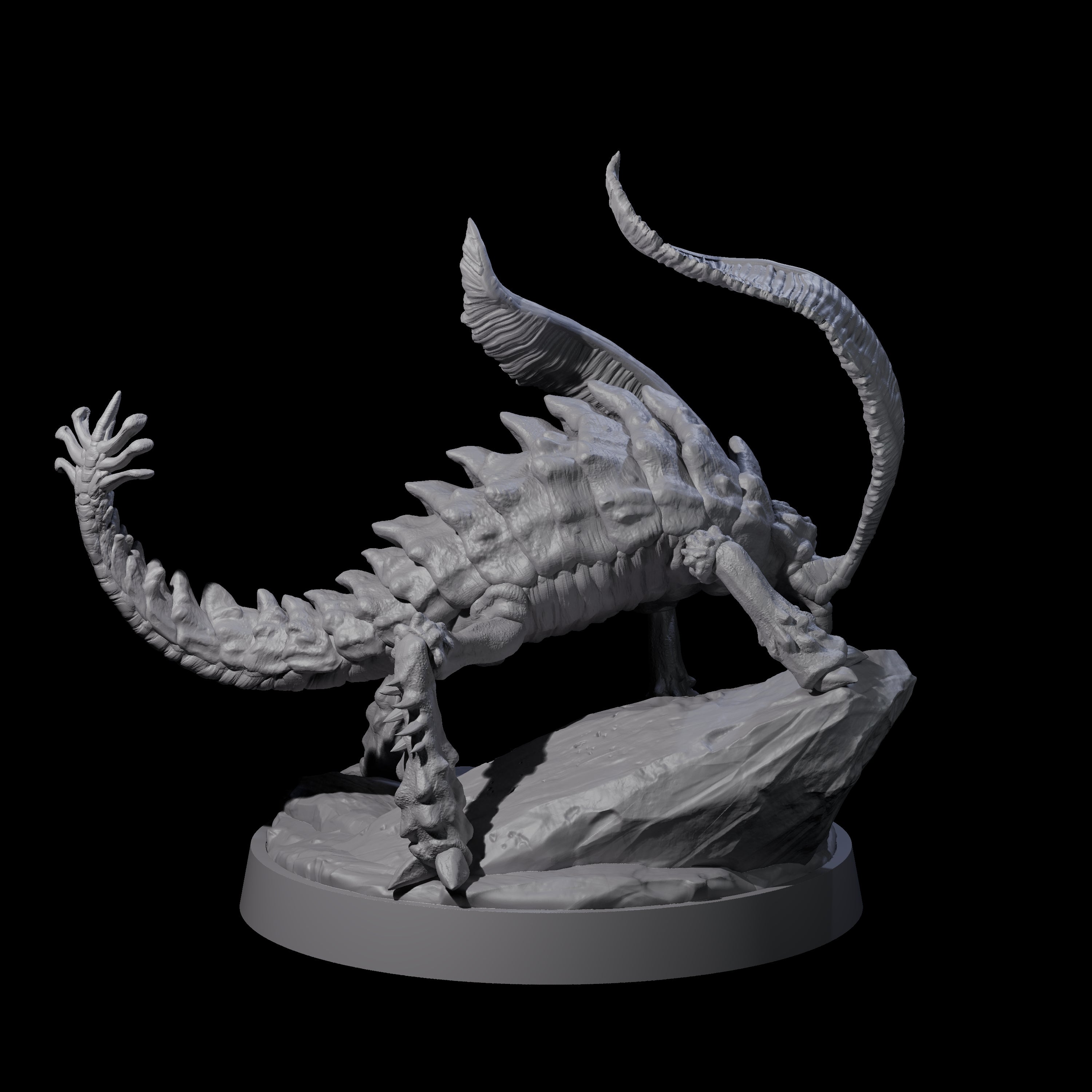 Skittering Rust Monster Miniature for Dungeons and Dragons, Pathfinder or other TTRPGs
