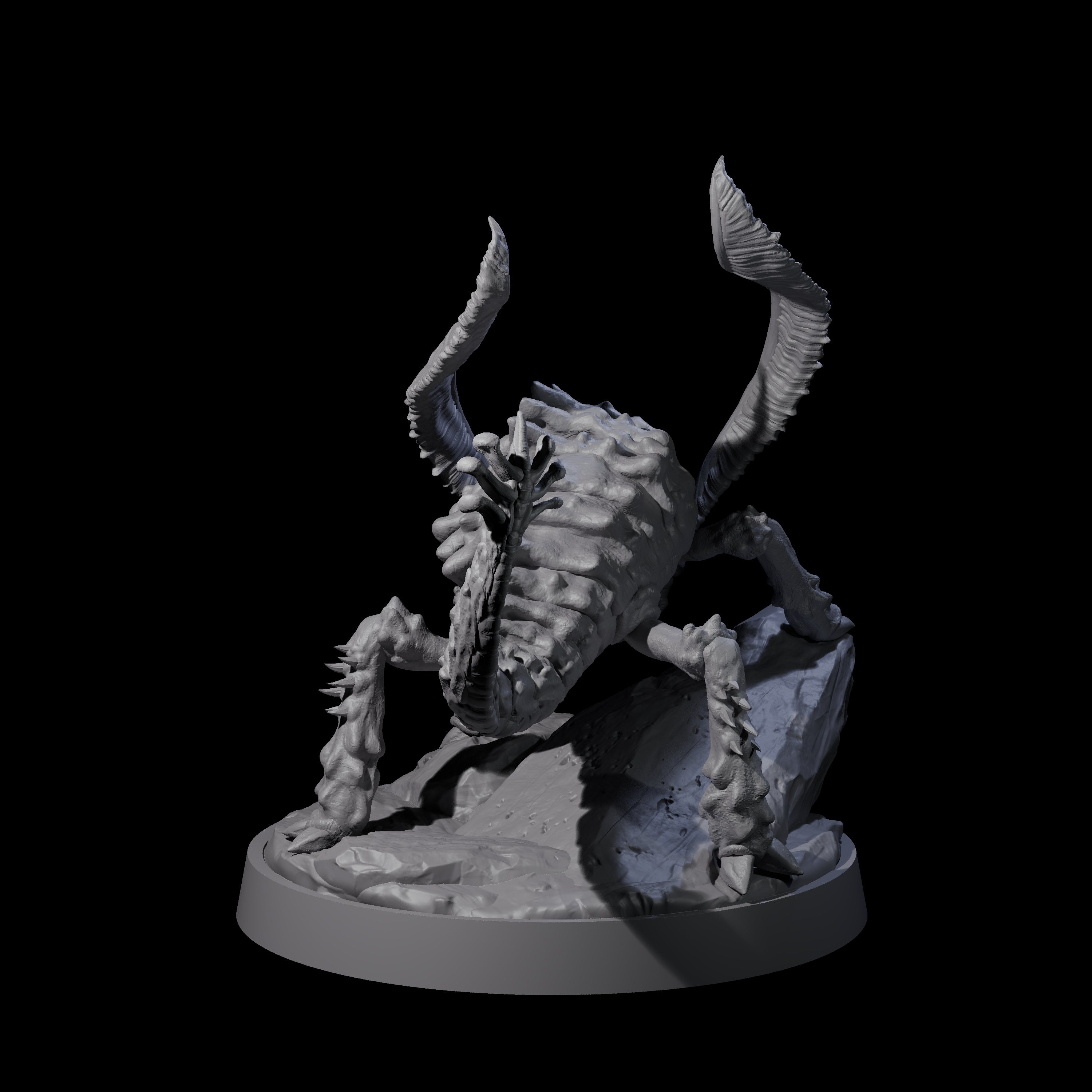 Skittering Rust Monster Miniature for Dungeons and Dragons, Pathfinder or other TTRPGs