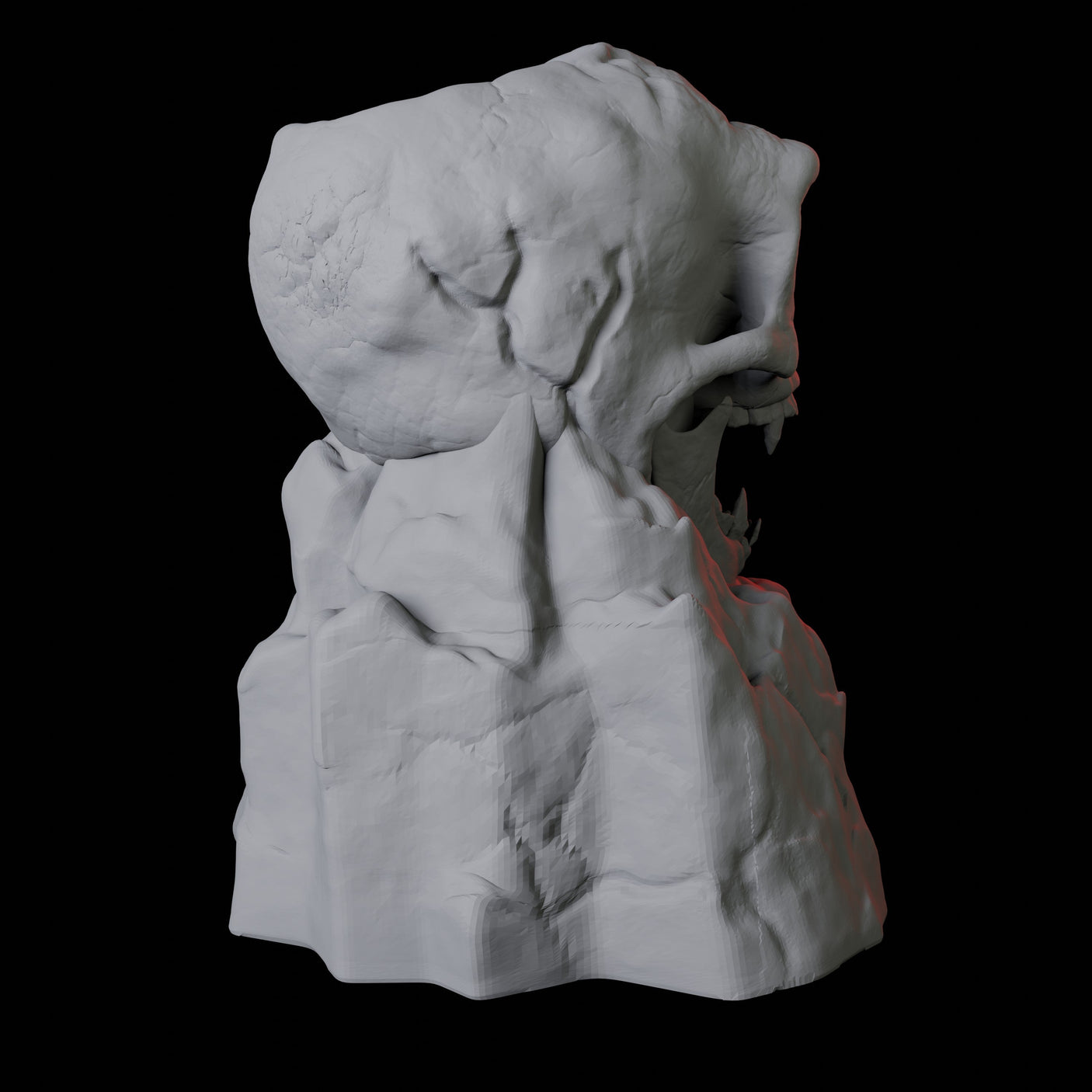 Skull Mountain Dice Tower Miniature for Dungeons and Dragons, Pathfinder or other TTRPGs