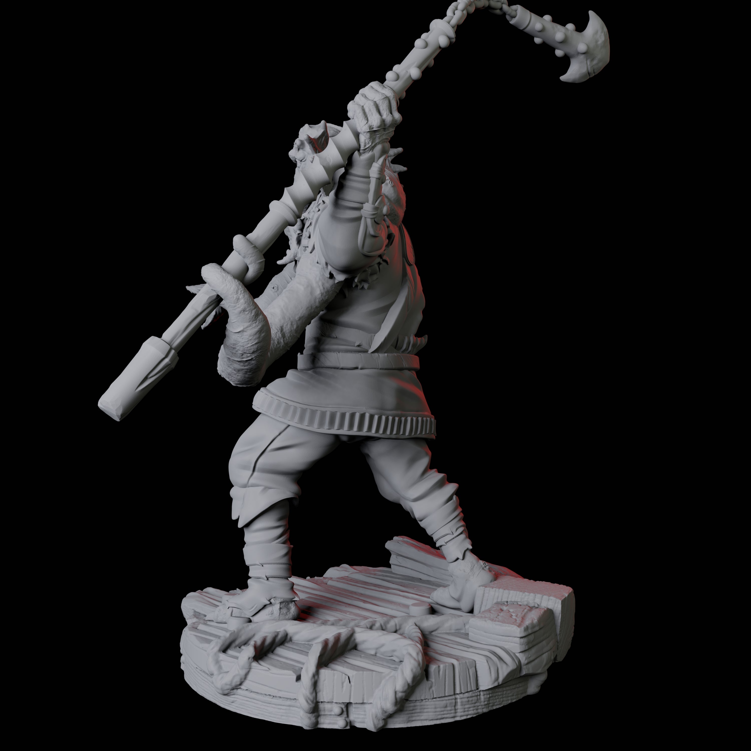 Sky Kraken Acolyte A Miniature for Dungeons and Dragons, Pathfinder or other TTRPGs