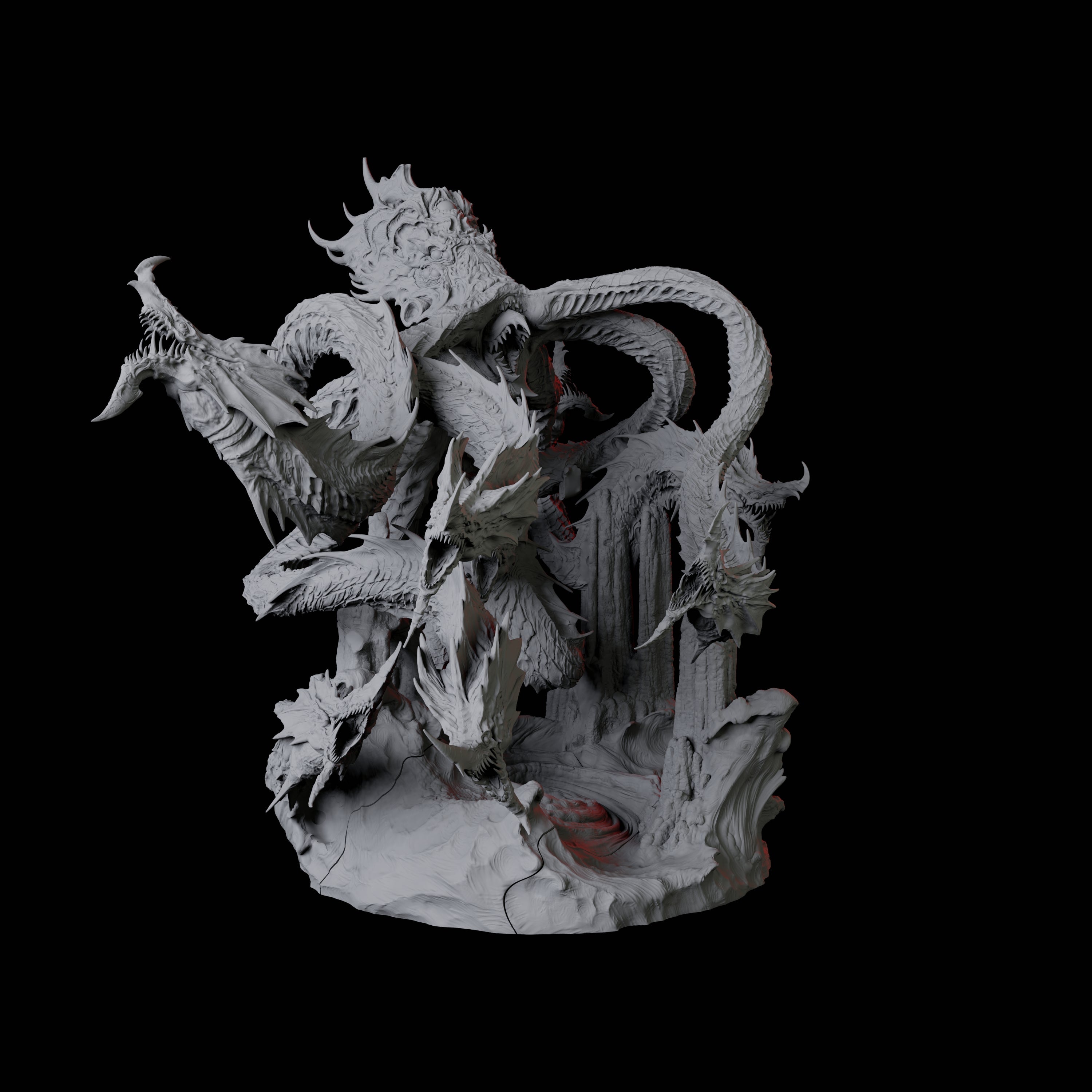 Sky Kraken Miniature for Dungeons and Dragons, Pathfinder or other TTRPGs