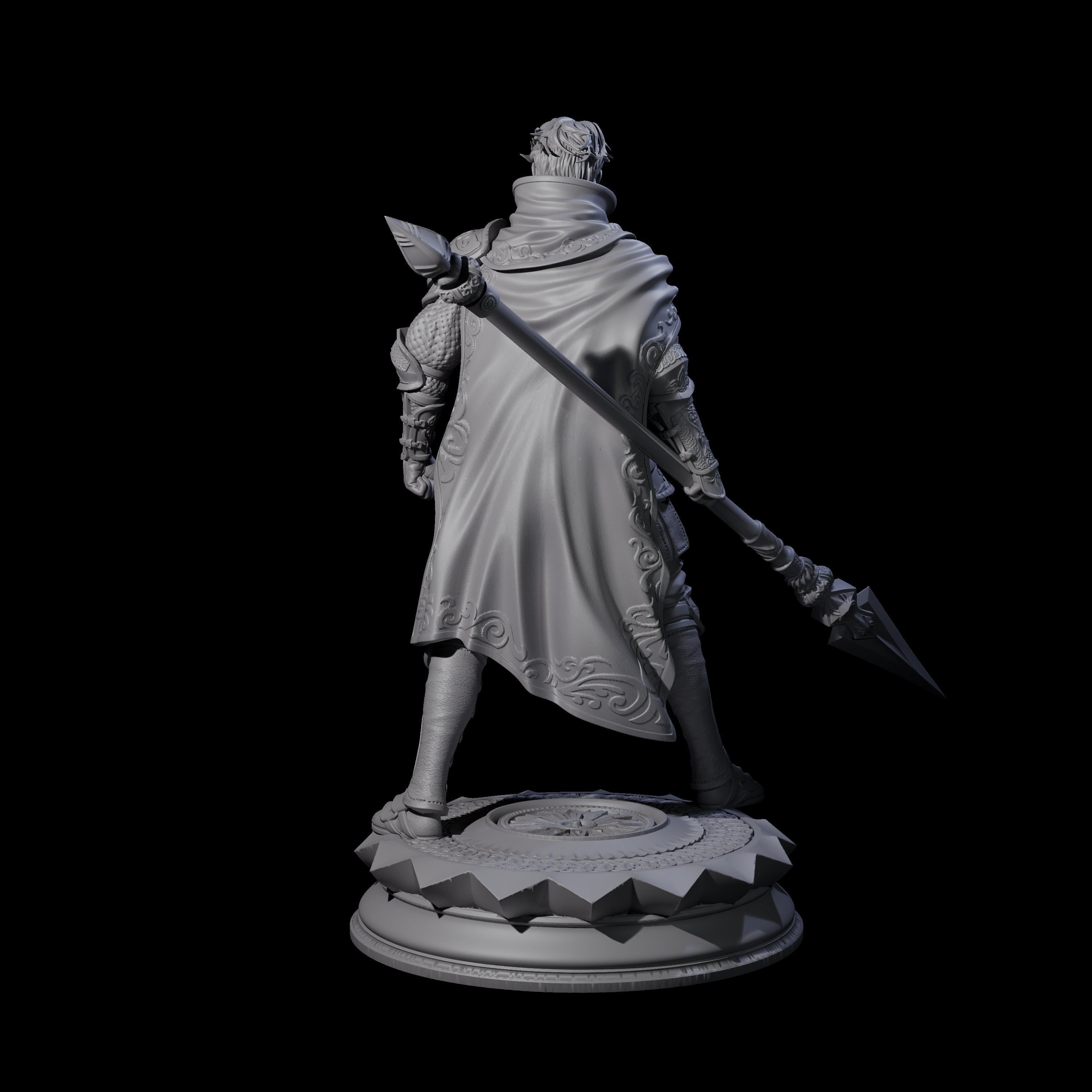 Slender Hunter Miniature for Dungeons and Dragons, Pathfinder or other TTRPGs
