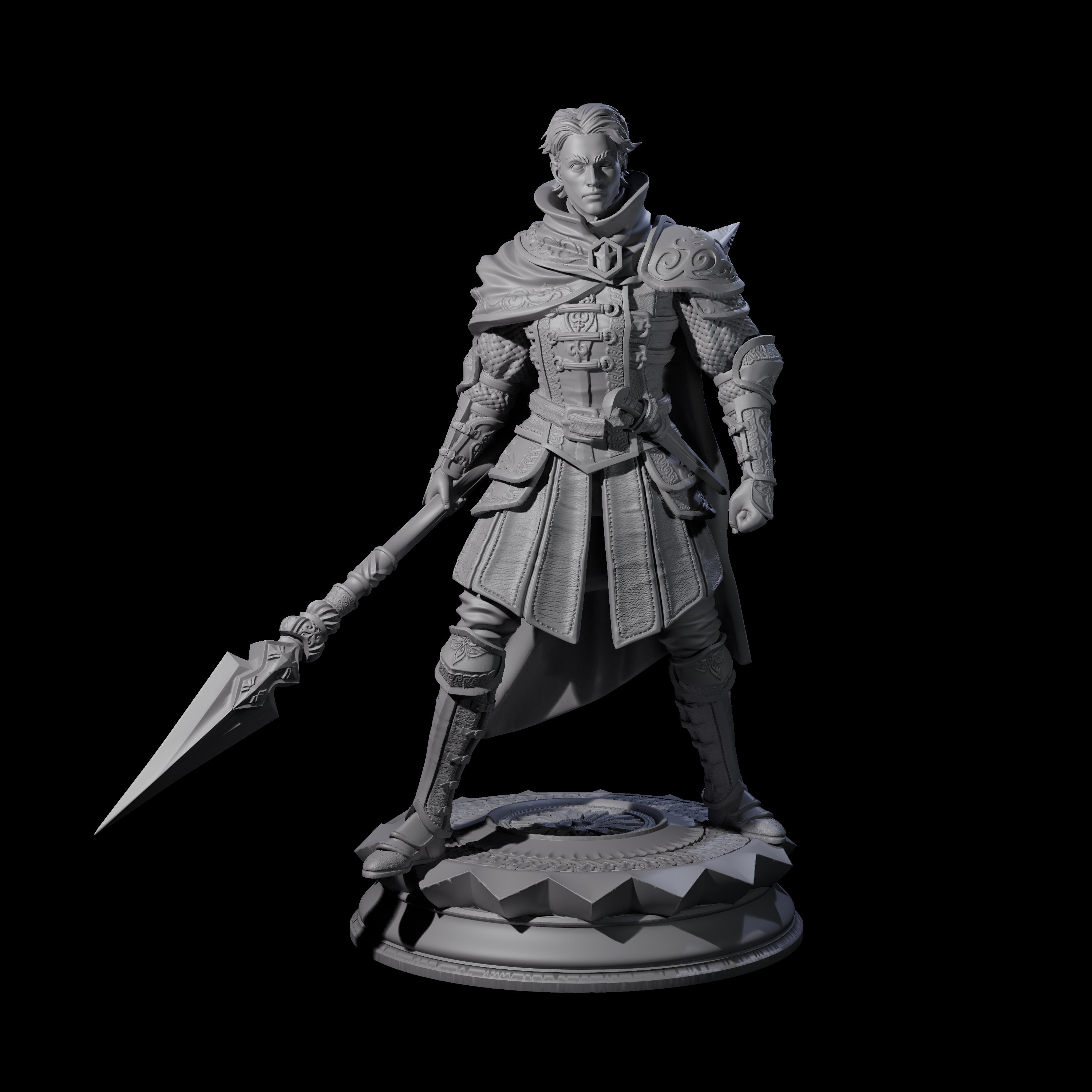 Slender Hunter Miniature for Dungeons and Dragons, Pathfinder or other TTRPGs
