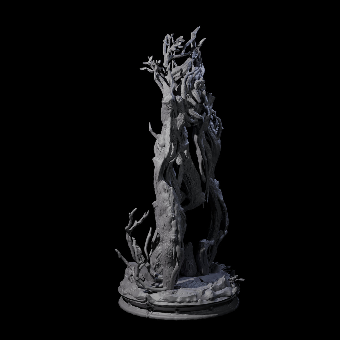 Slender Insideous Treant Miniature for Dungeons and Dragons, Pathfinder or other TTRPGs