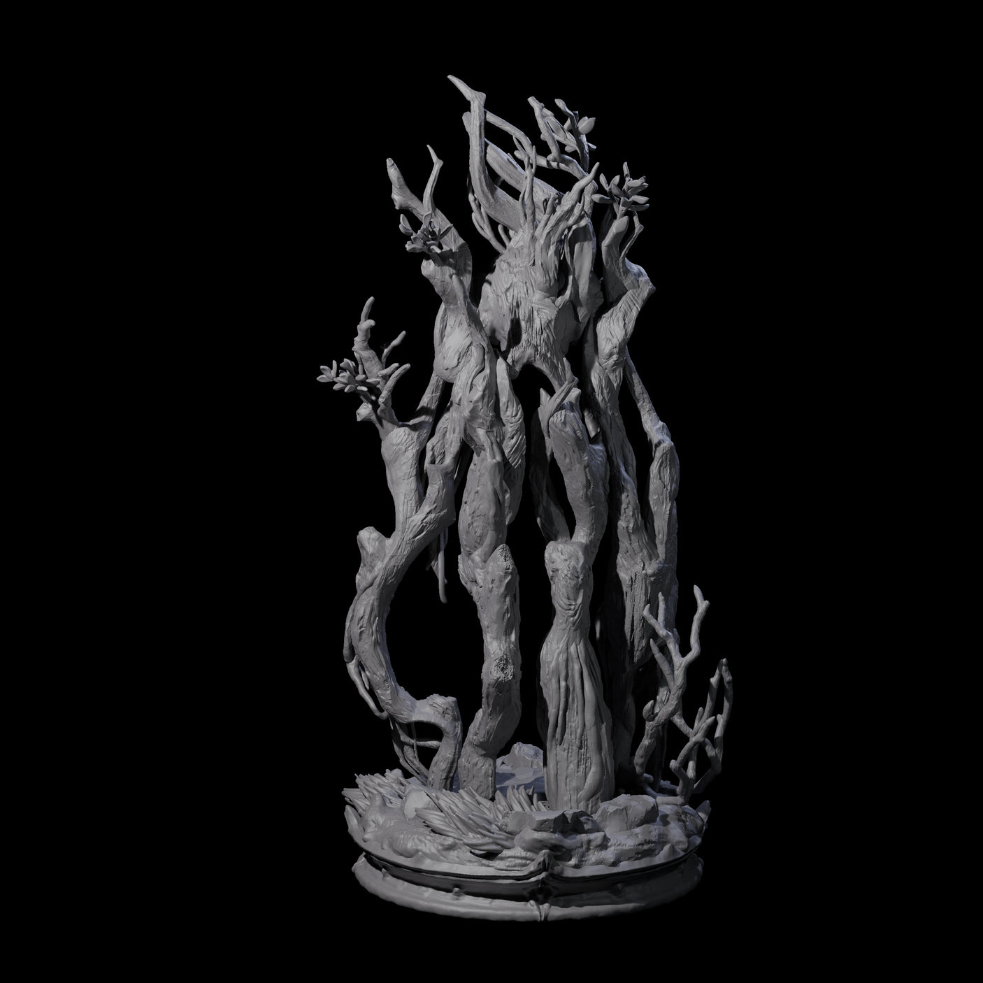 Slender Insideous Treant Miniature for Dungeons and Dragons, Pathfinder or other TTRPGs