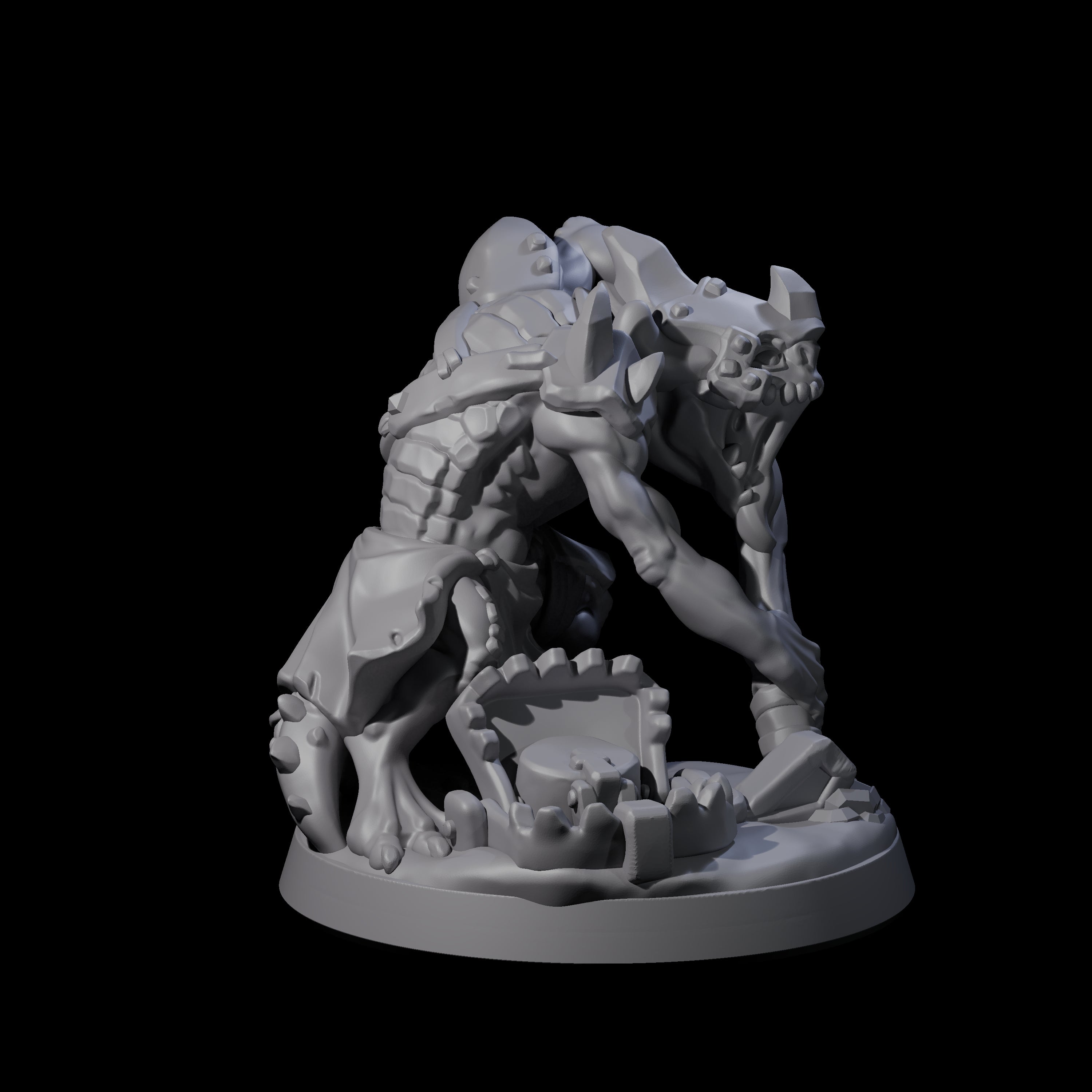 Slimy Creeping Kobold B Miniature for Dungeons and Dragons, Pathfinder or other TTRPGs