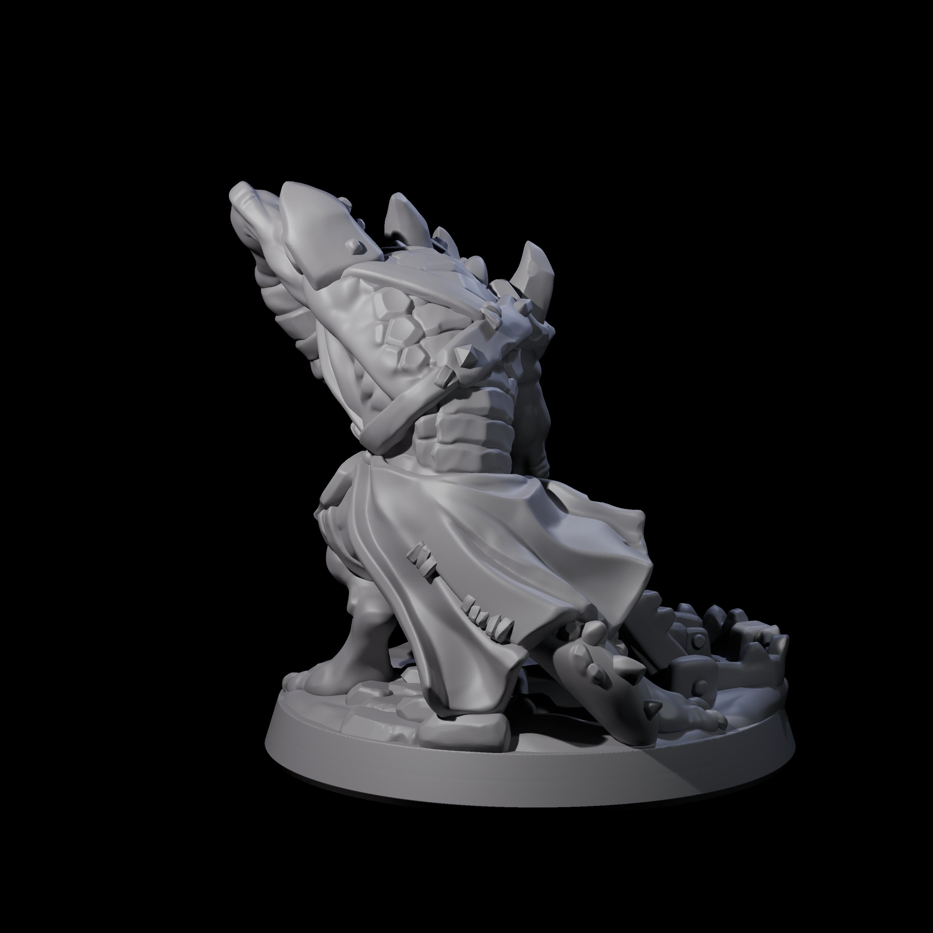 Slimy Creeping Kobold B Miniature for Dungeons and Dragons, Pathfinder or other TTRPGs