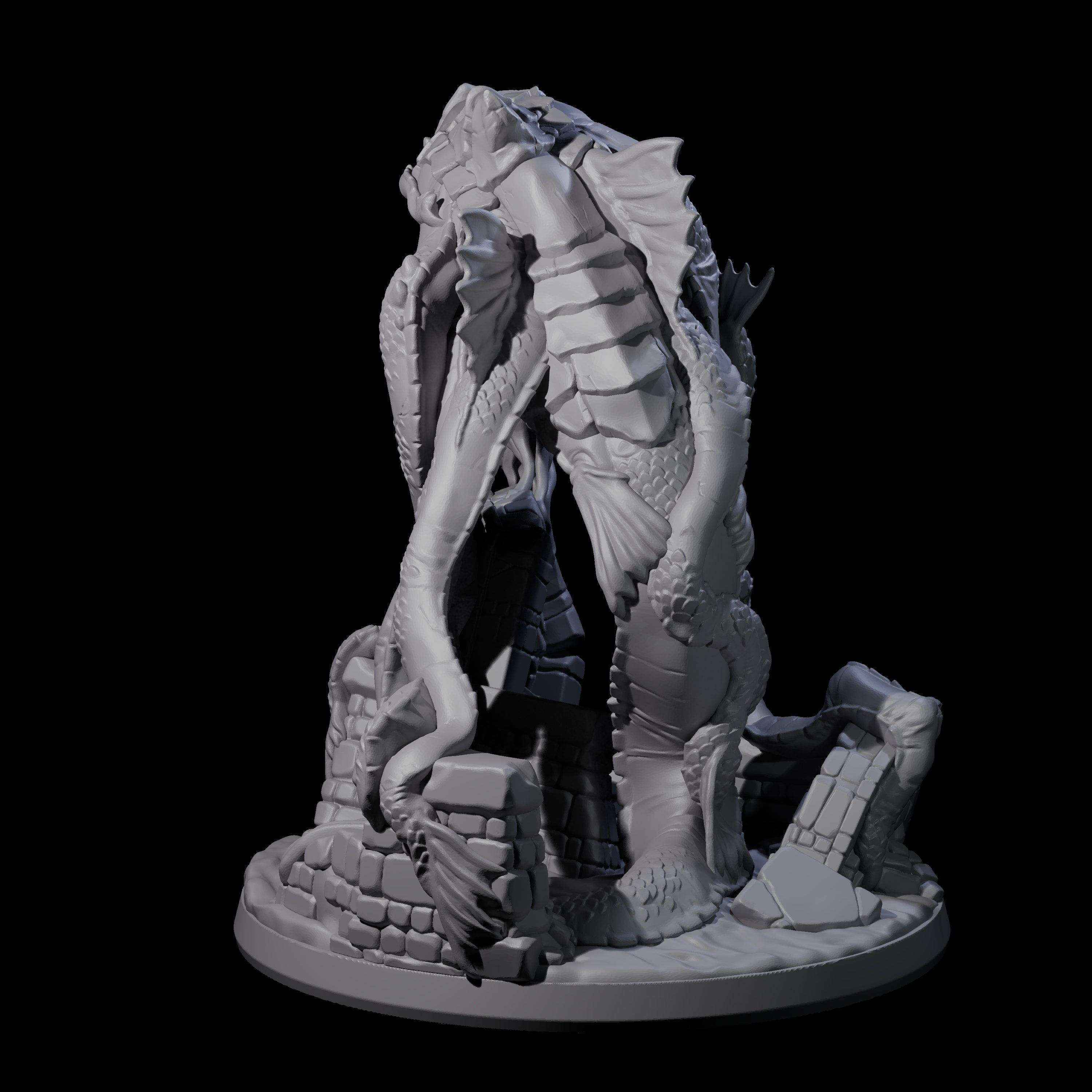 Slinking Aboleth Miniature for Dungeons and Dragons, Pathfinder or other TTRPGs