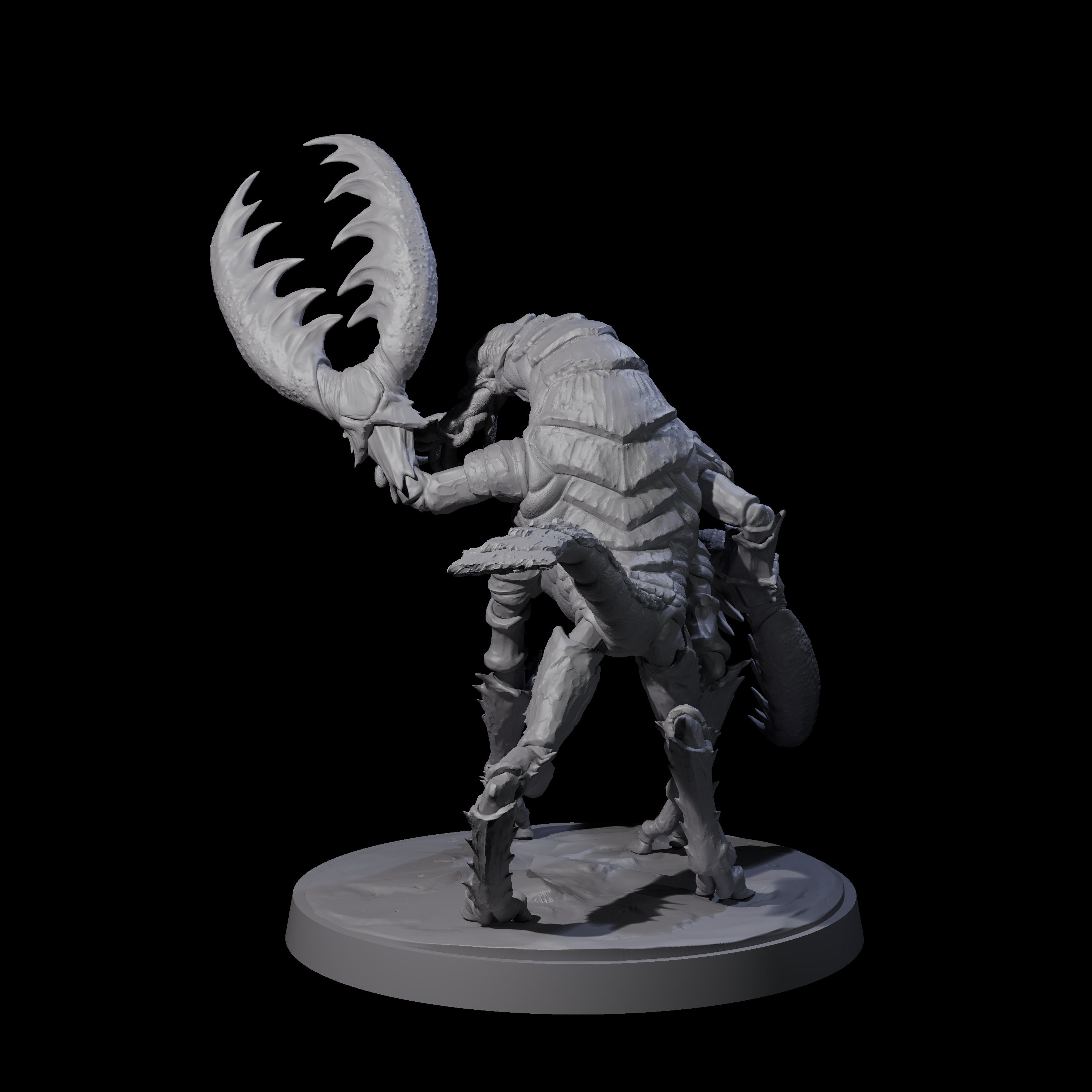 Slobbering Chuul A Miniature for Dungeons and Dragons, Pathfinder or other TTRPGs