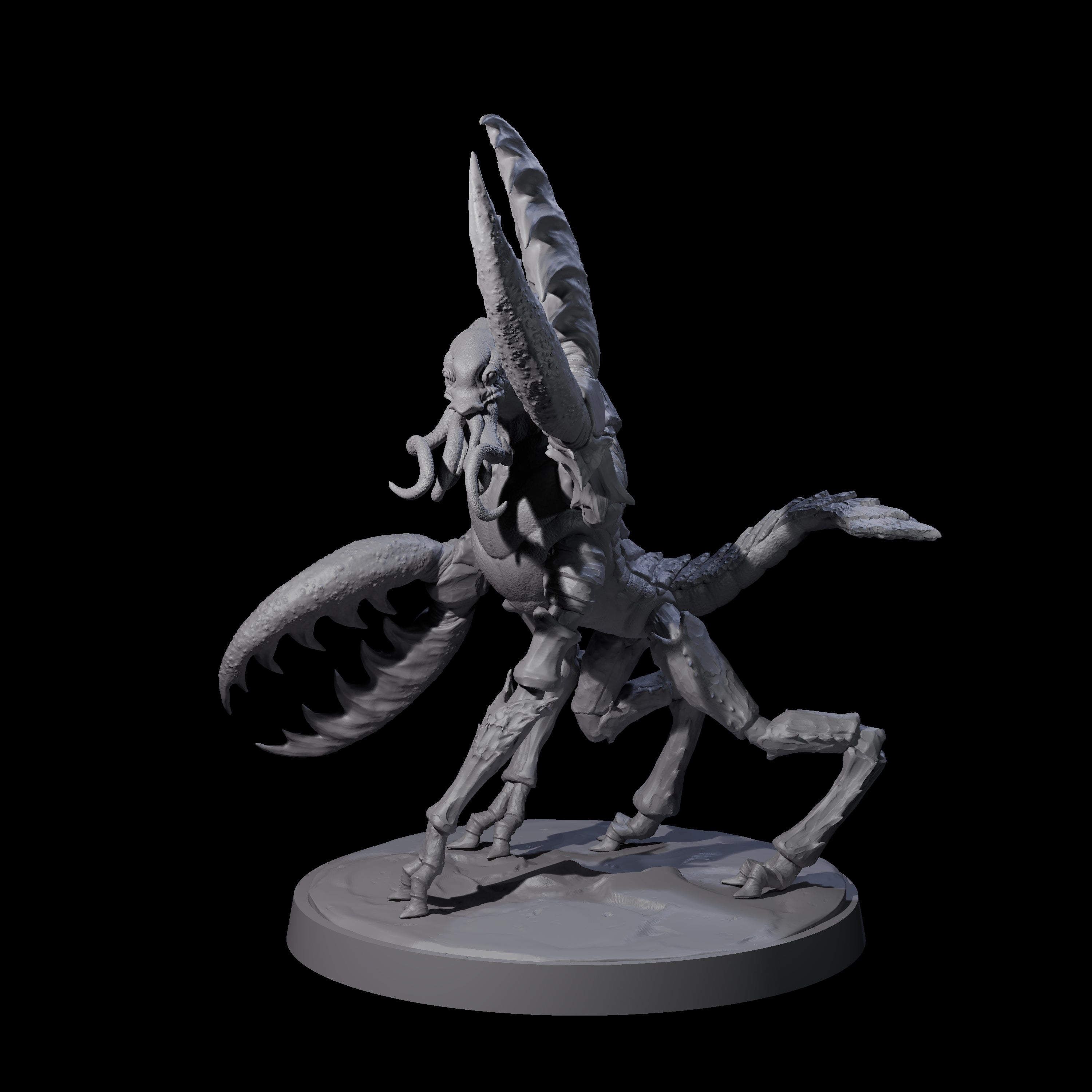 Slobbering Chuul A Miniature for Dungeons and Dragons, Pathfinder or other TTRPGs