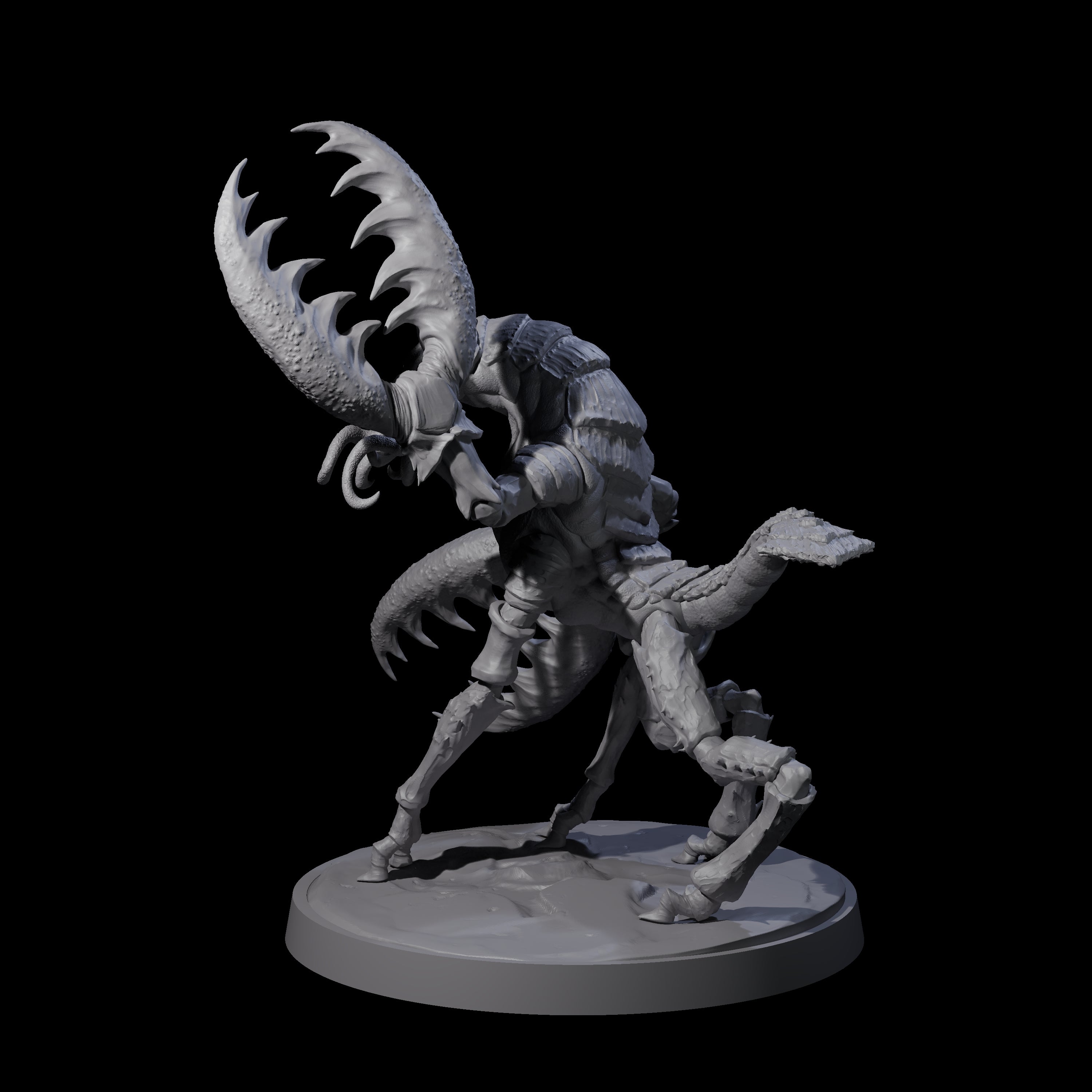Slobbering Chuul A Miniature for Dungeons and Dragons, Pathfinder or other TTRPGs