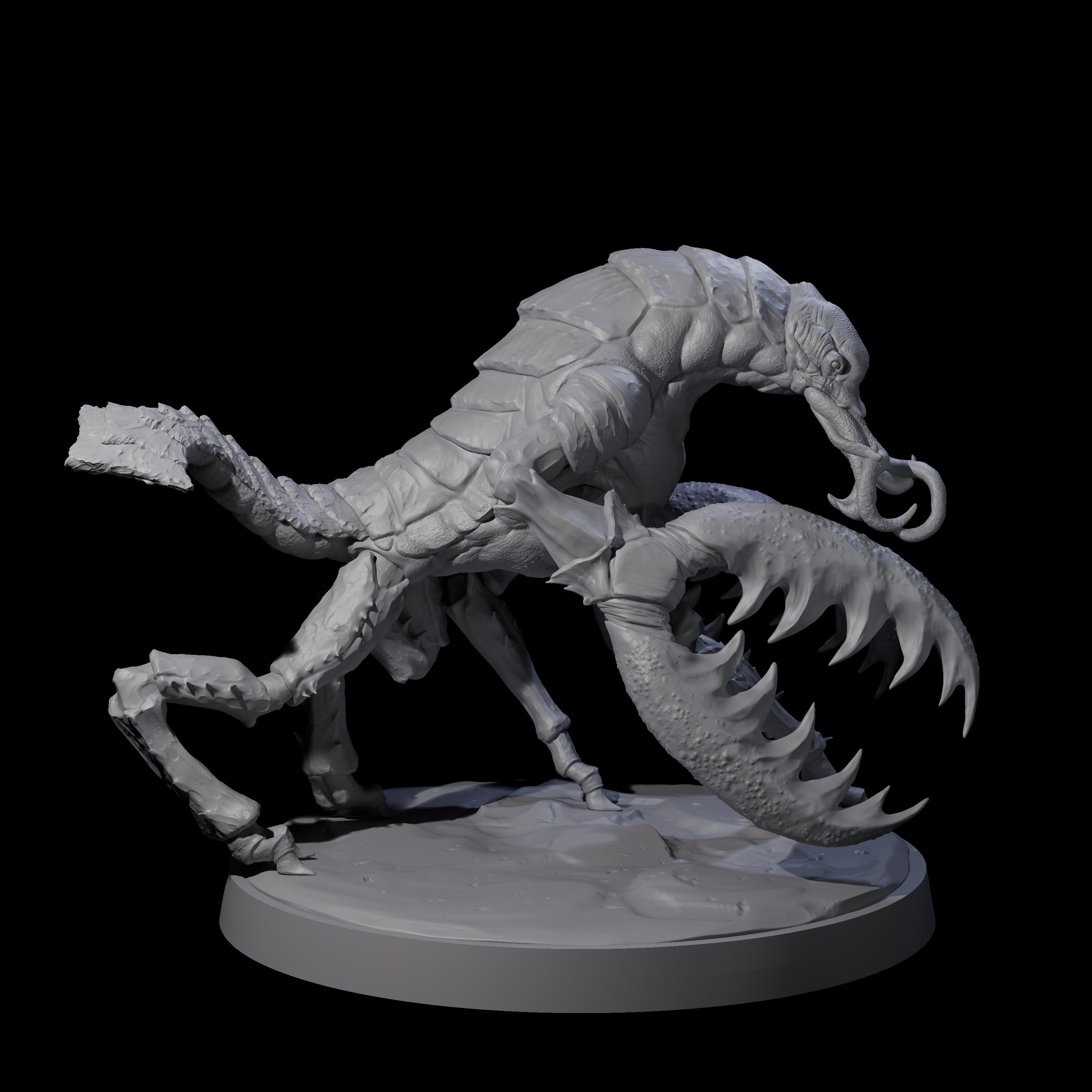 Slobbering Chuul B Miniature for Dungeons and Dragons, Pathfinder or other TTRPGs