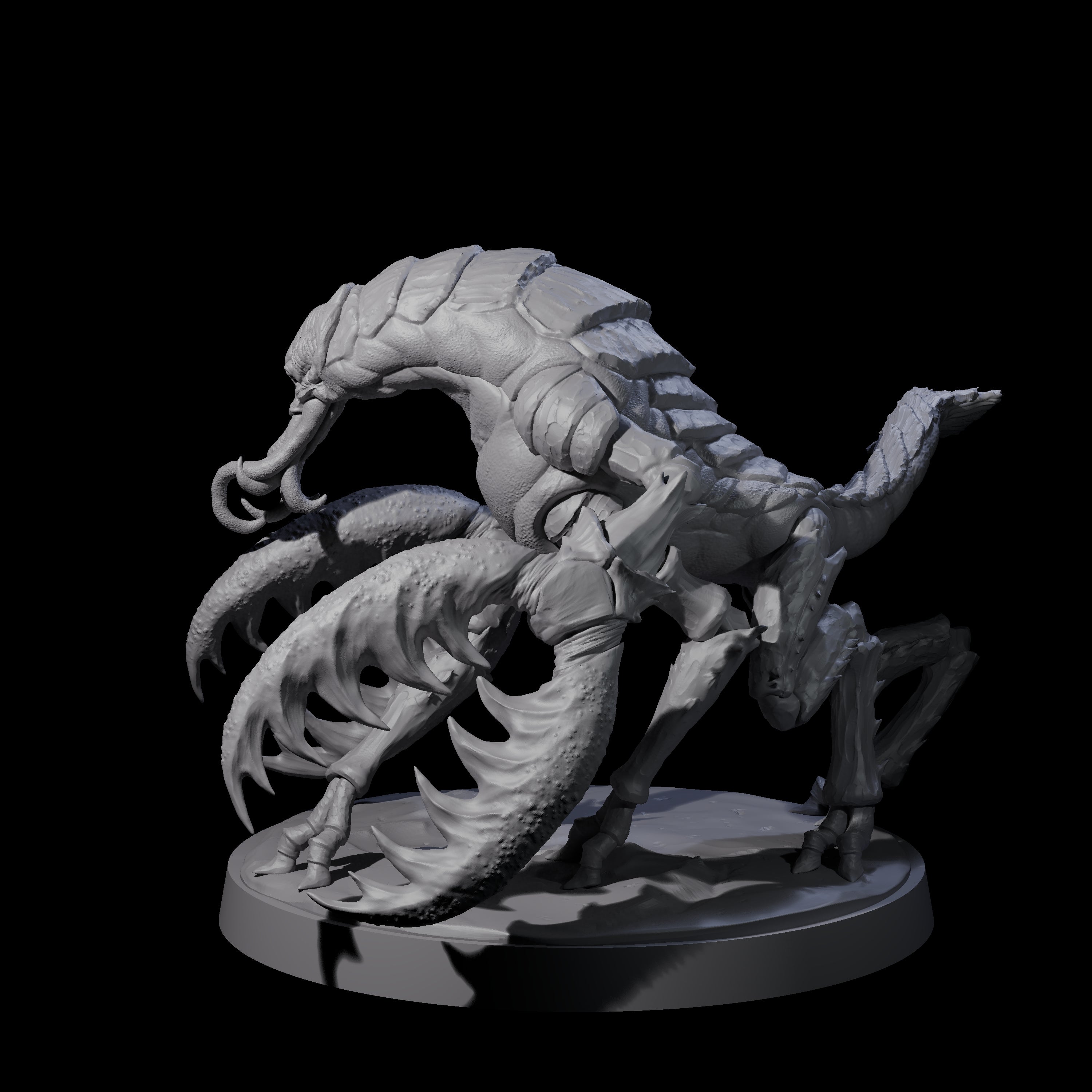Slobbering Chuul B Miniature for Dungeons and Dragons, Pathfinder or other TTRPGs