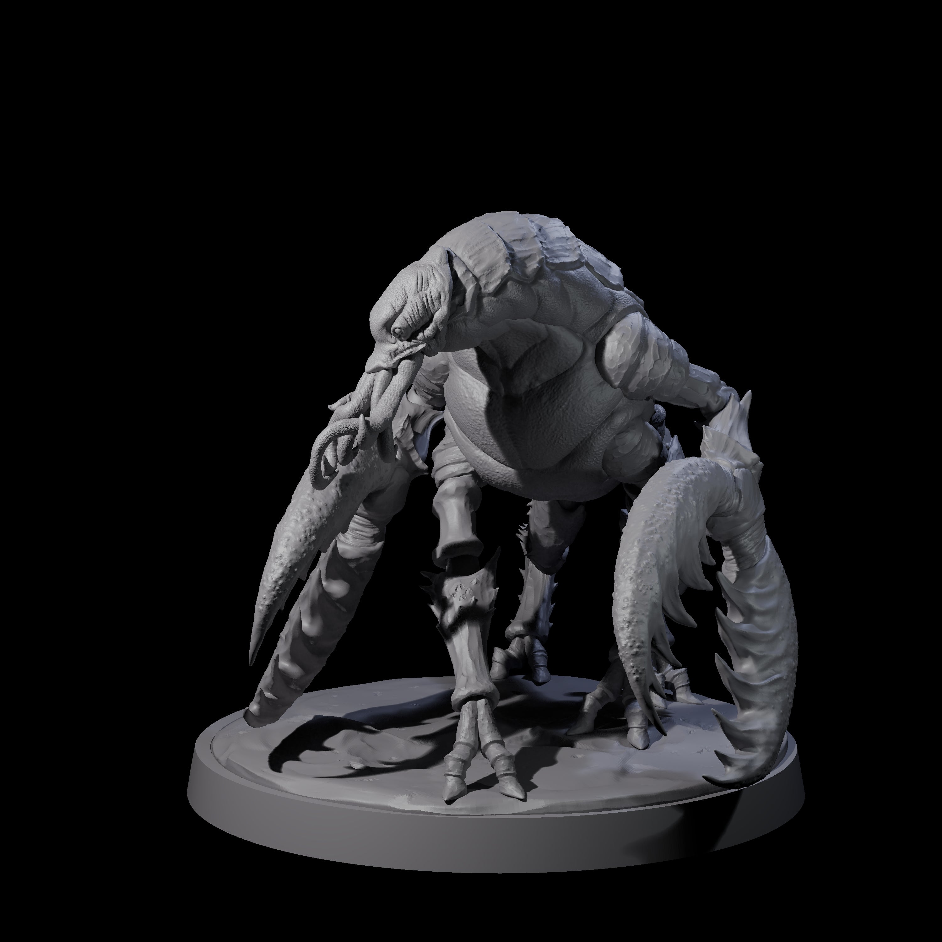 Slobbering Chuul B Miniature for Dungeons and Dragons, Pathfinder or other TTRPGs