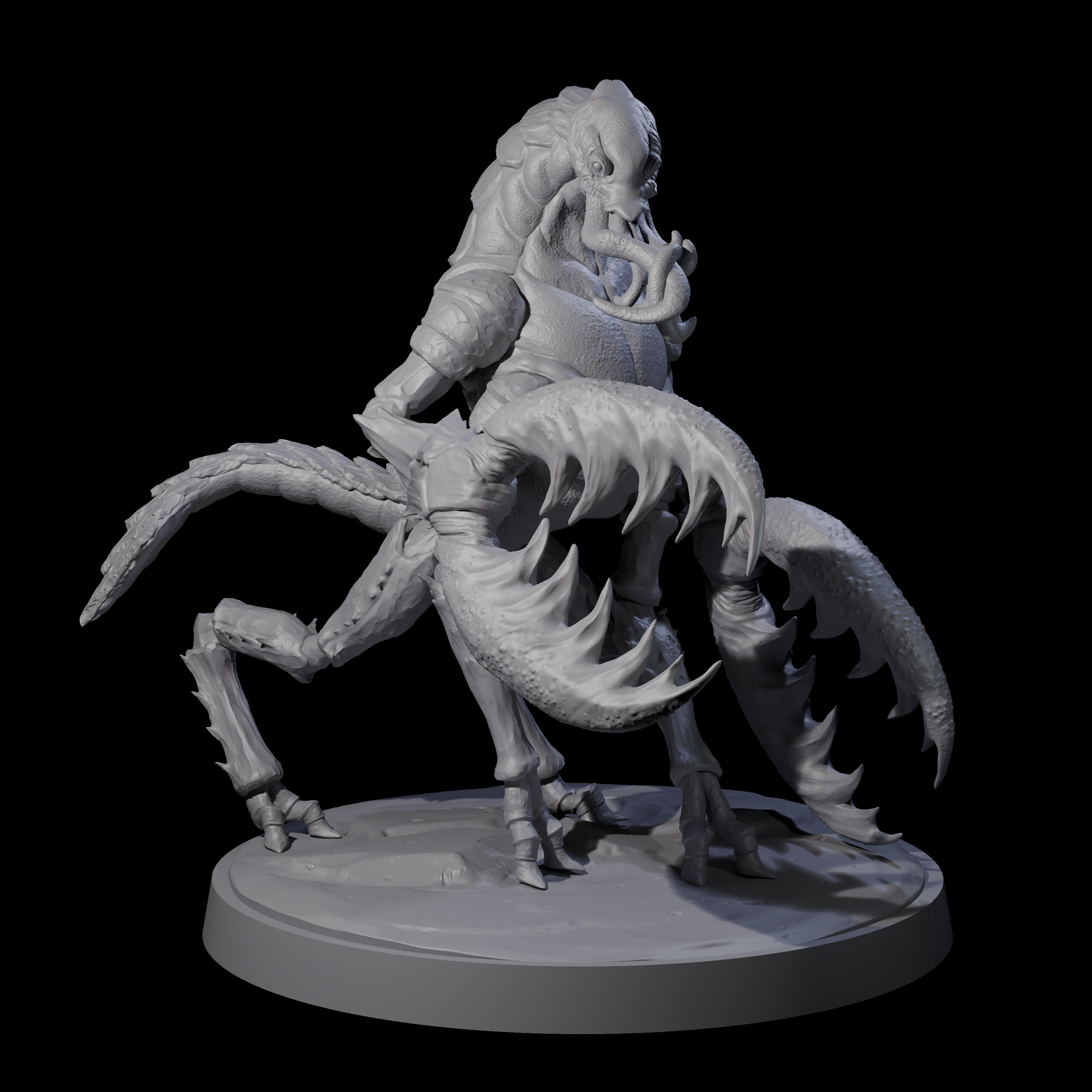 Slobbering Chuul C Miniature for Dungeons and Dragons, Pathfinder or other TTRPGs