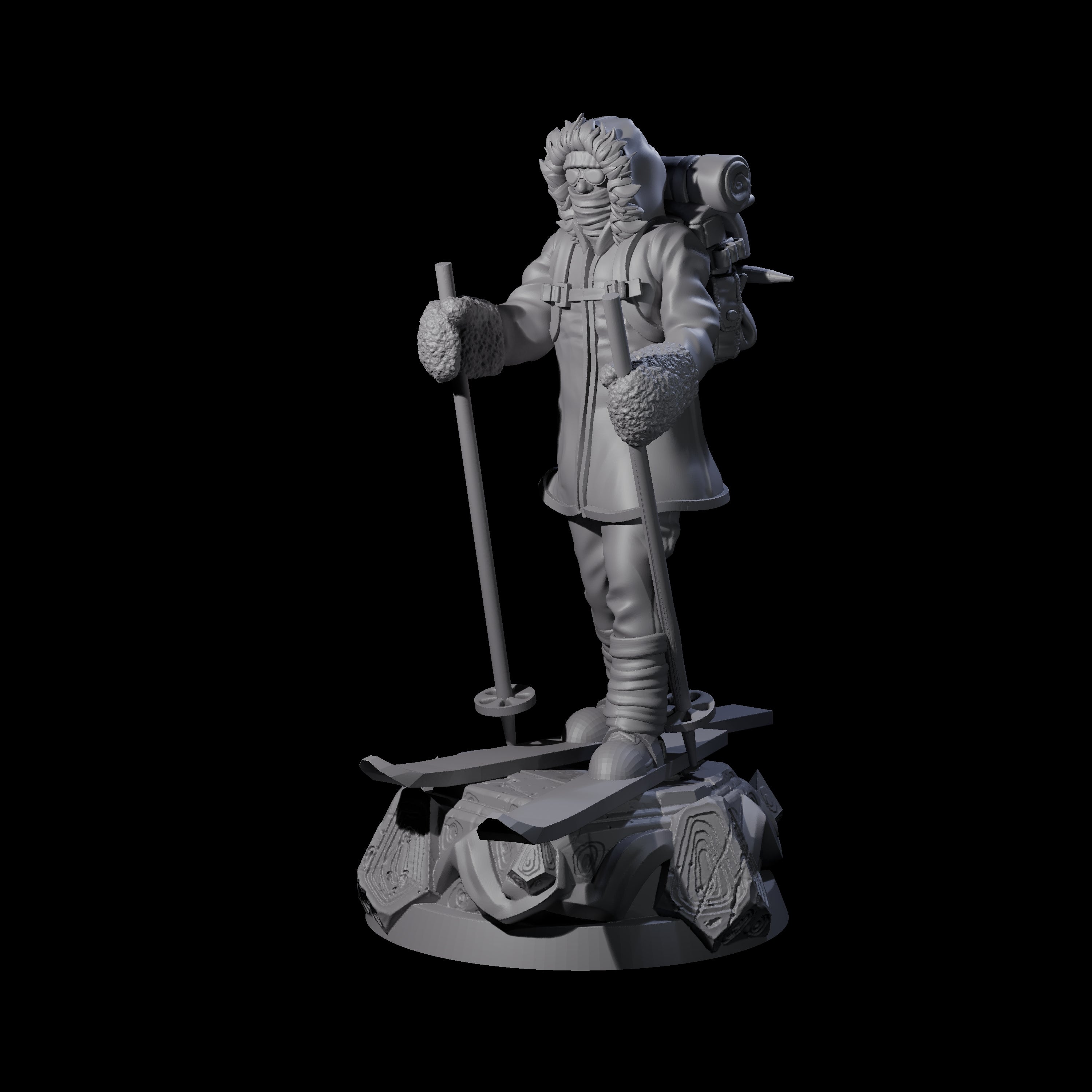 Slow Going Human Investigator Miniature for Dungeons and Dragons, Pathfinder or other TTRPGs