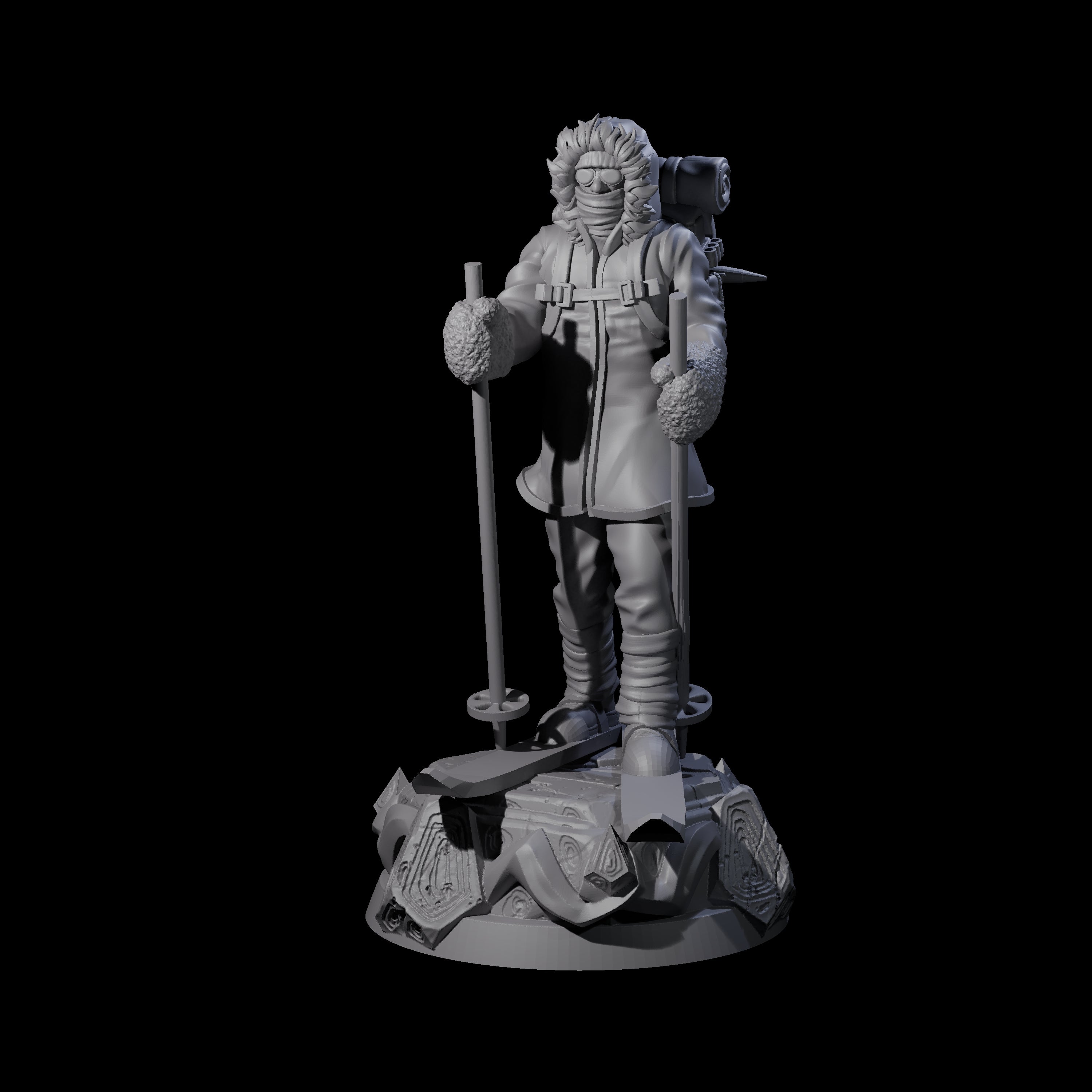 Slow Going Human Investigator Miniature for Dungeons and Dragons, Pathfinder or other TTRPGs