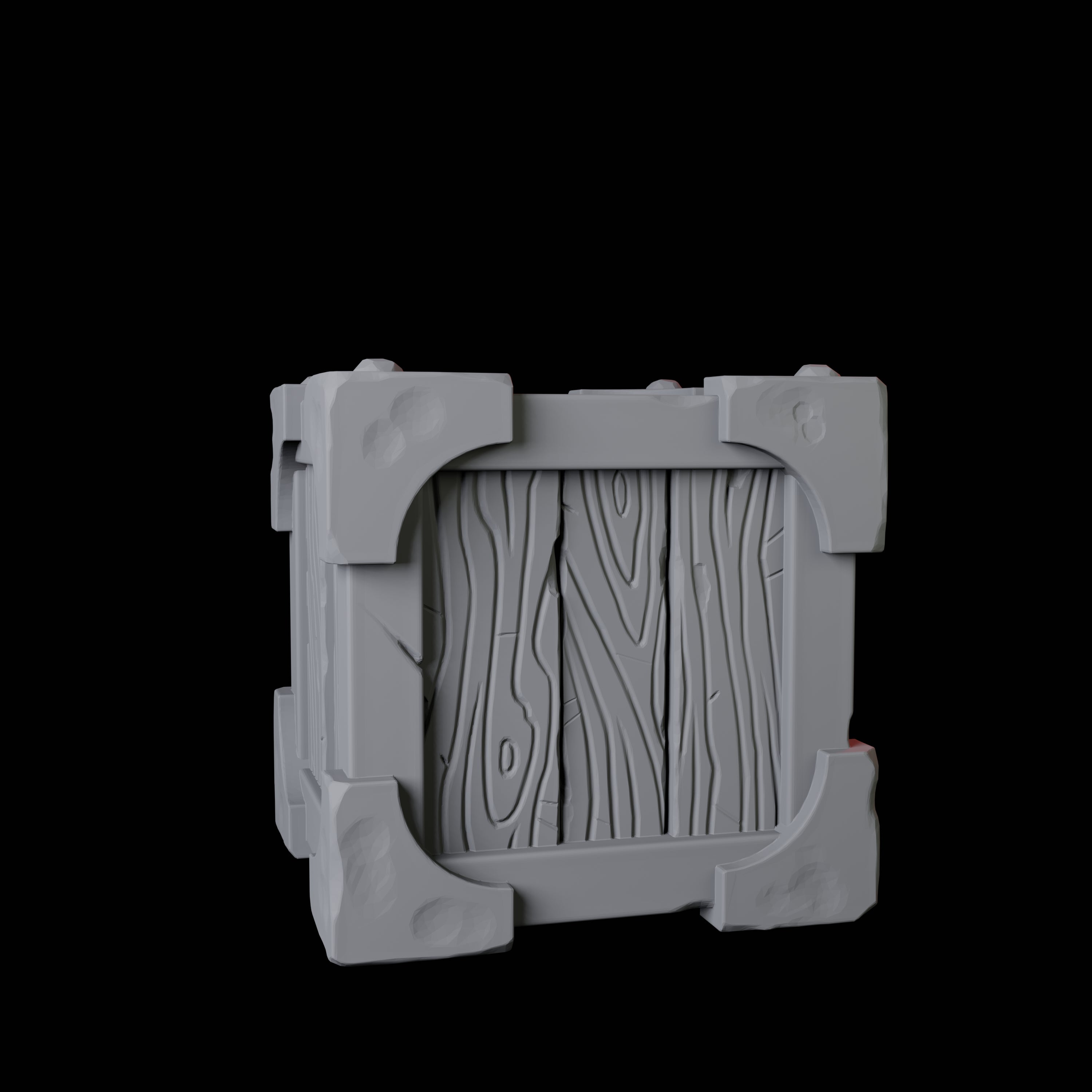 Small Crate Miniature for Dungeons and Dragons, Pathfinder or other TTRPGs