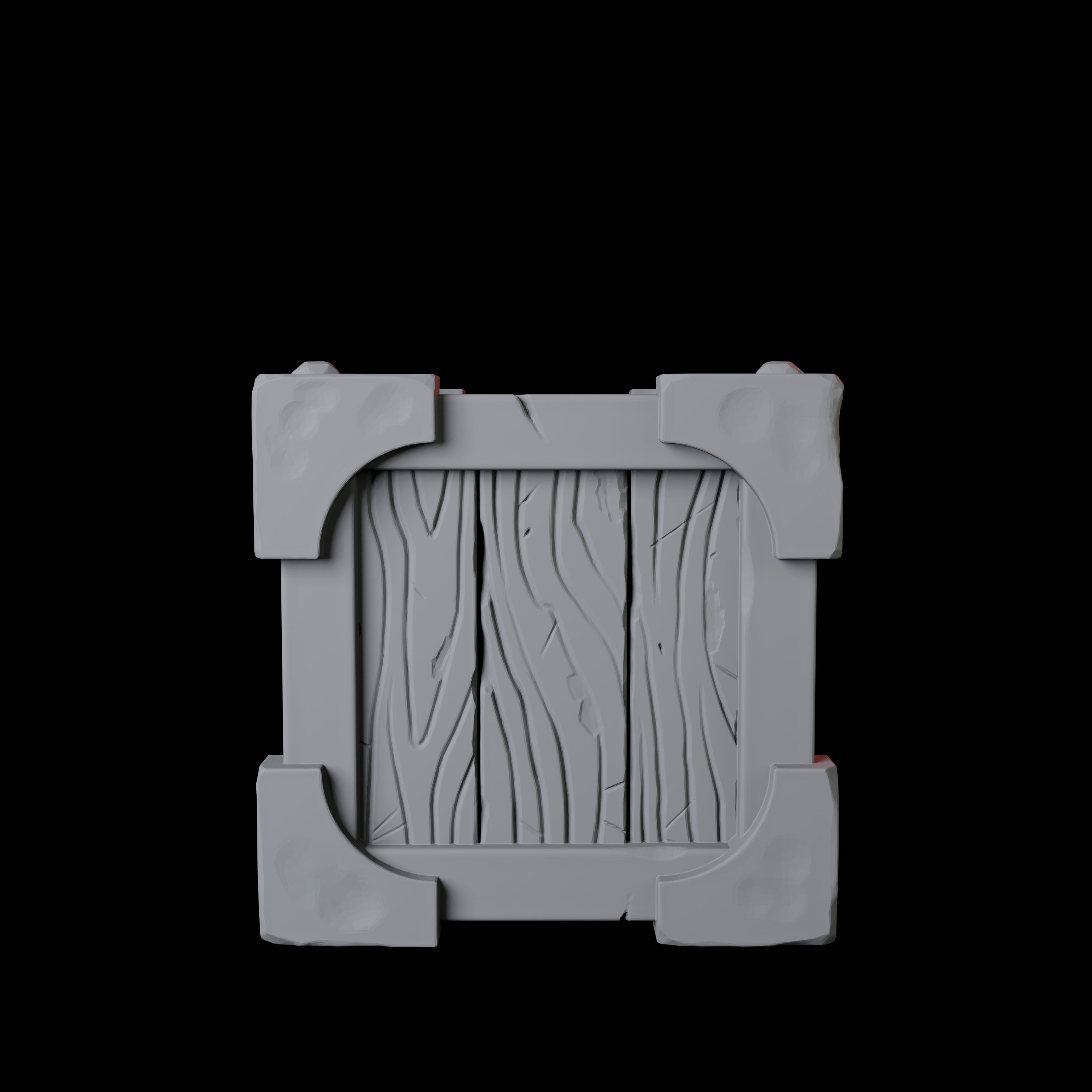 Small Crate Miniature for Dungeons and Dragons, Pathfinder or other TTRPGs